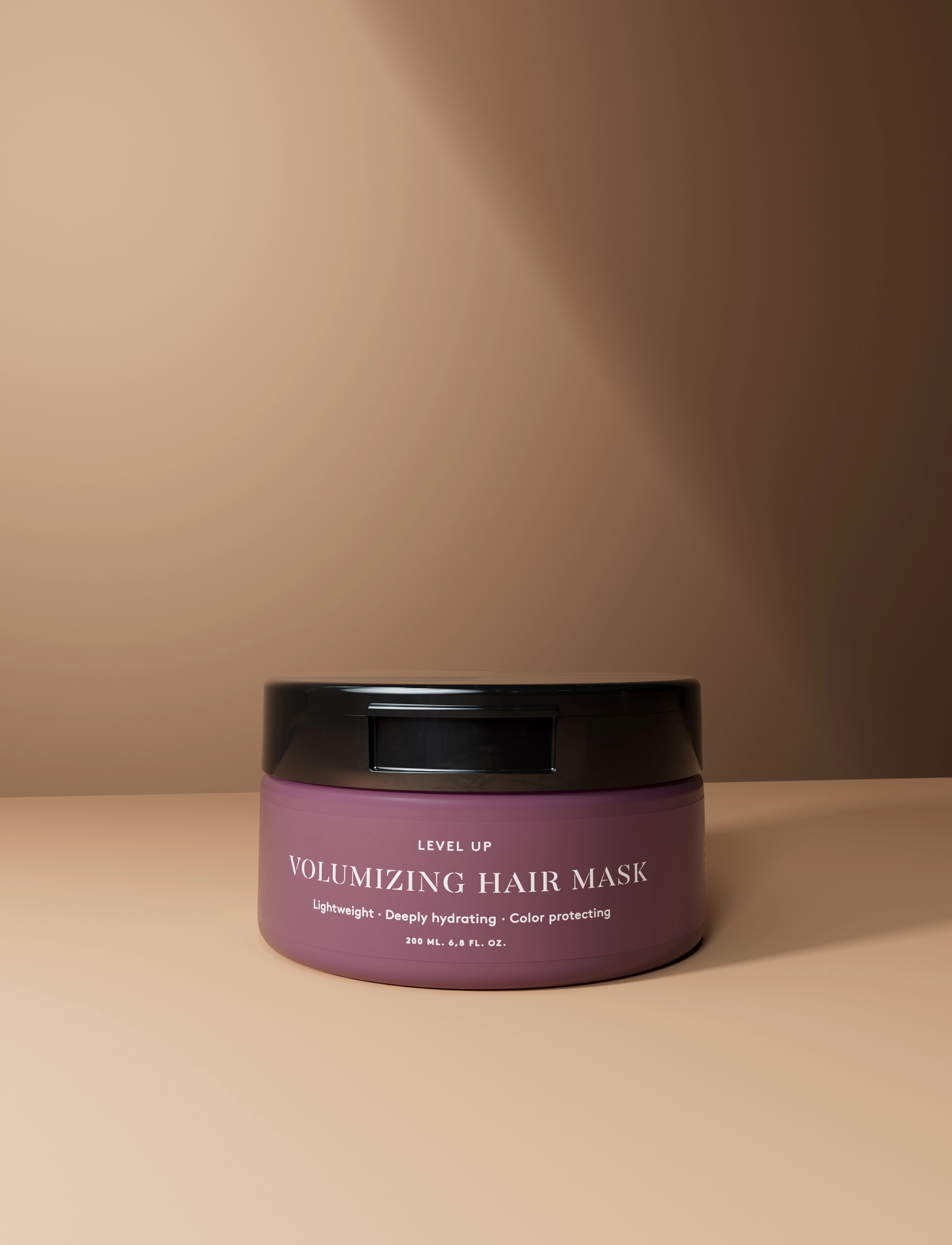 Löwengrip Level Up Volumizing Hair Mask, 200 ml, Nude, Pleje > Hårmasker, Dame