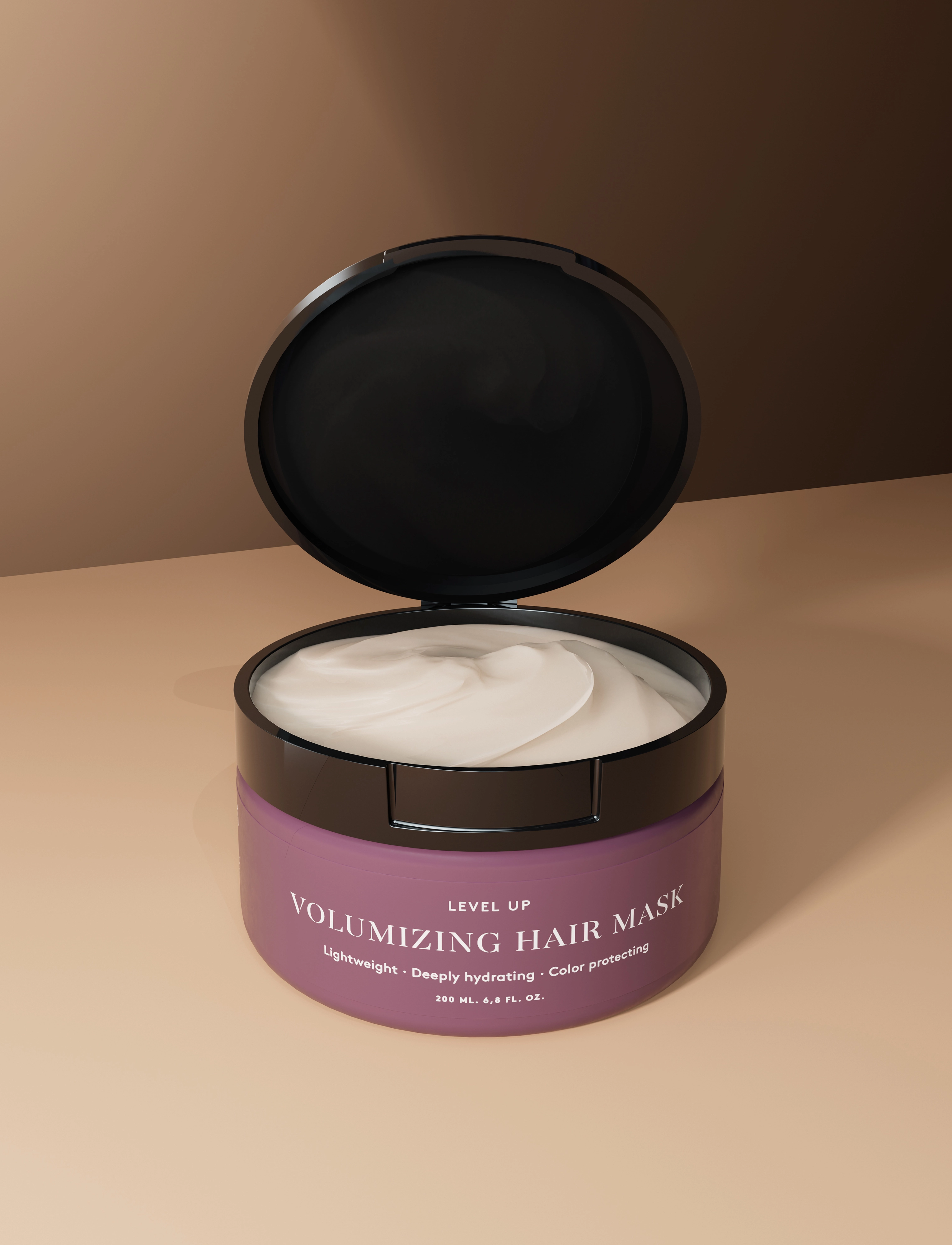 Löwengrip - Level Up  Volumizing Hair Mask - hårmasker - clear - 2