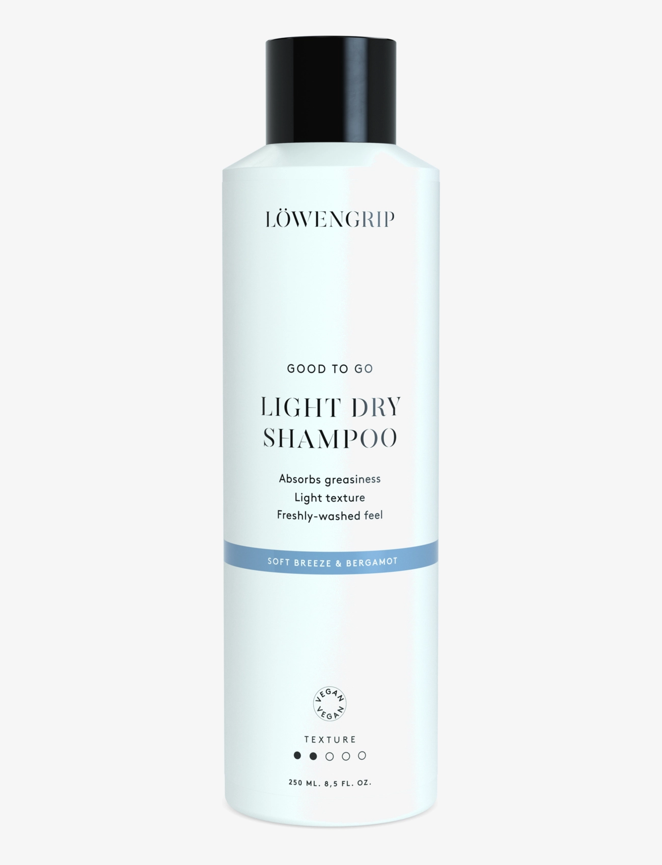 Löwengrip Good To Go Light (Soft Breeze & Bergamot) Dry Shampoo, Tørshampoo, Nude, Str: 250 ml