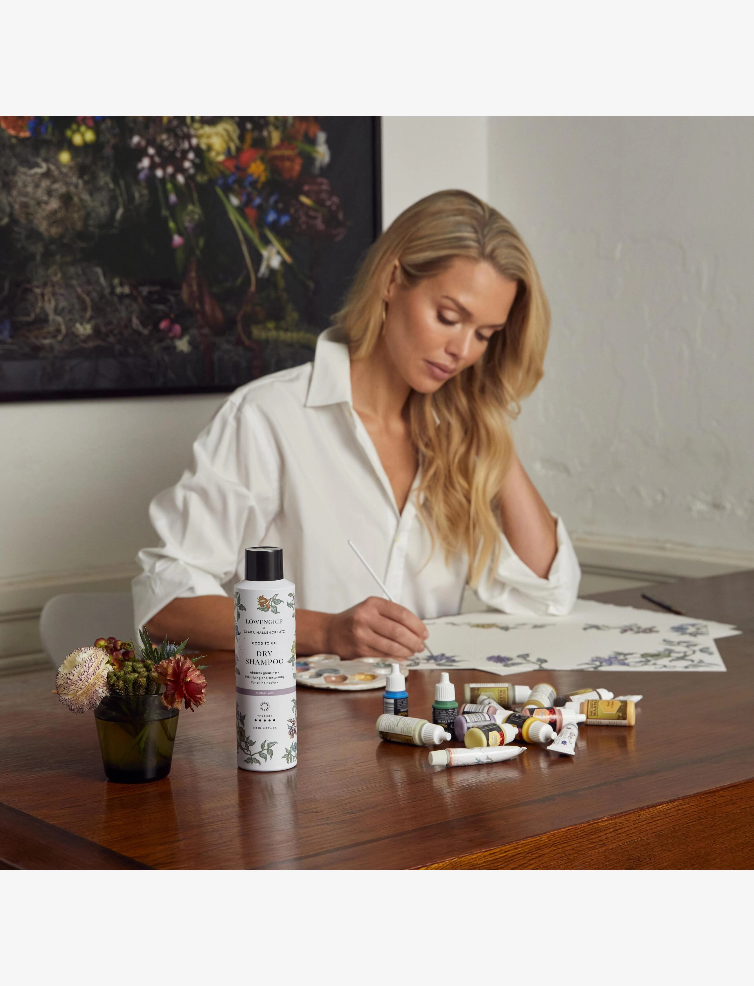 Löwengrip - Good To Go (Floral Art X Clara Hallencreutz) – Dry Shampoo - tørshampoos - no color - 1