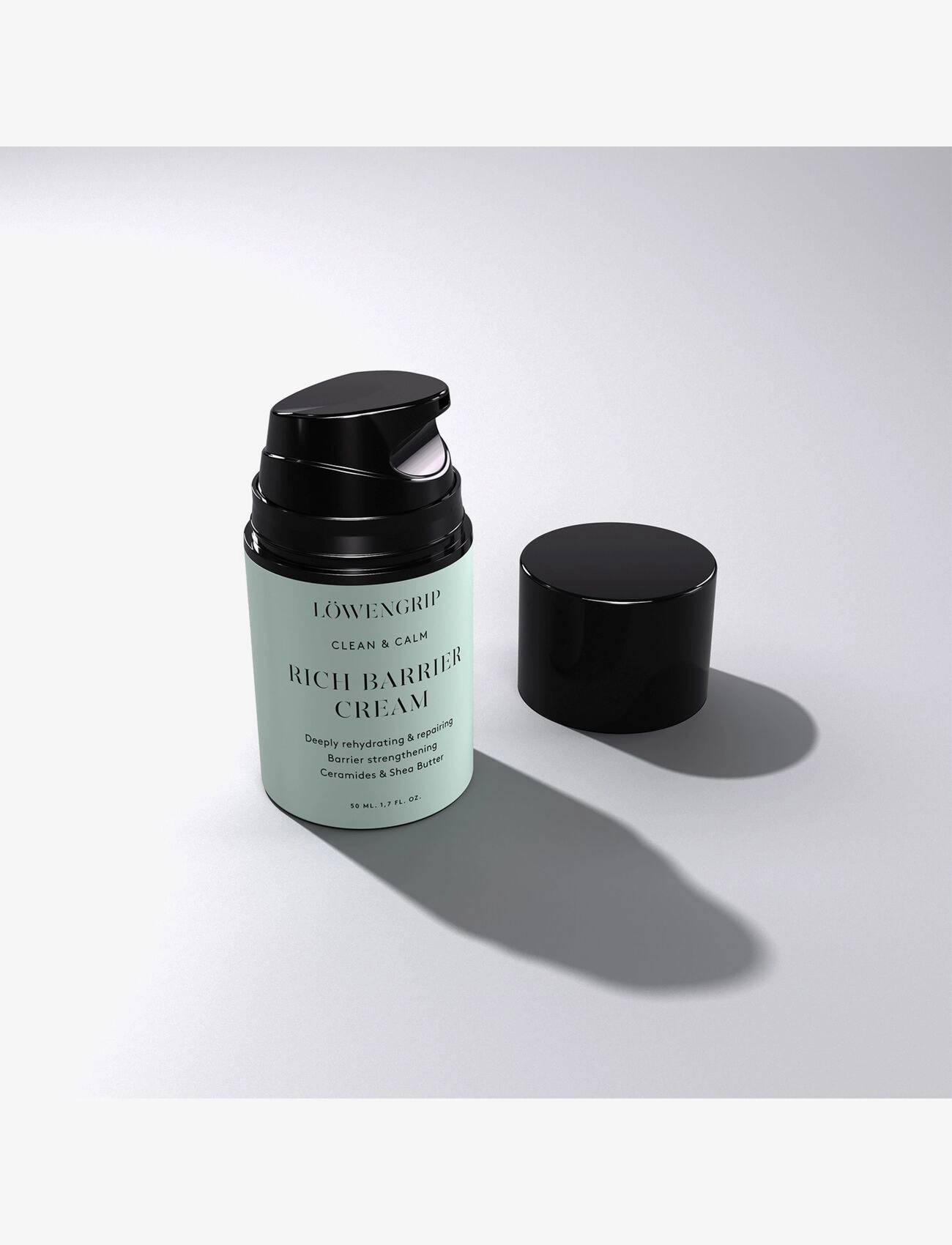 Löwengrip - Clean & Calm - Rich Barrier Cream - päivävoiteet - no color - 1