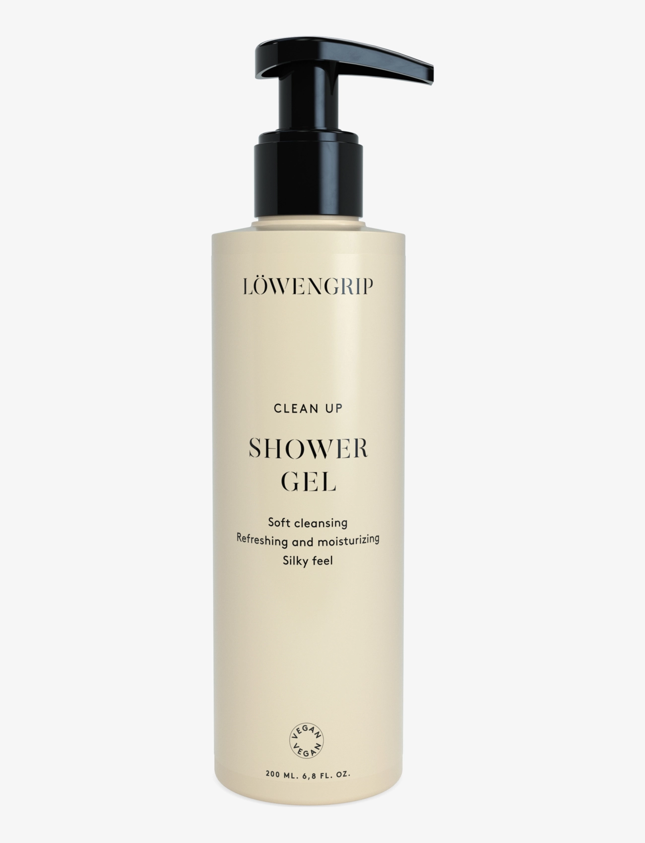 Löwengrip Clean Up Shower Gel, Badekar og bruser, Nude, Str: 200 ml