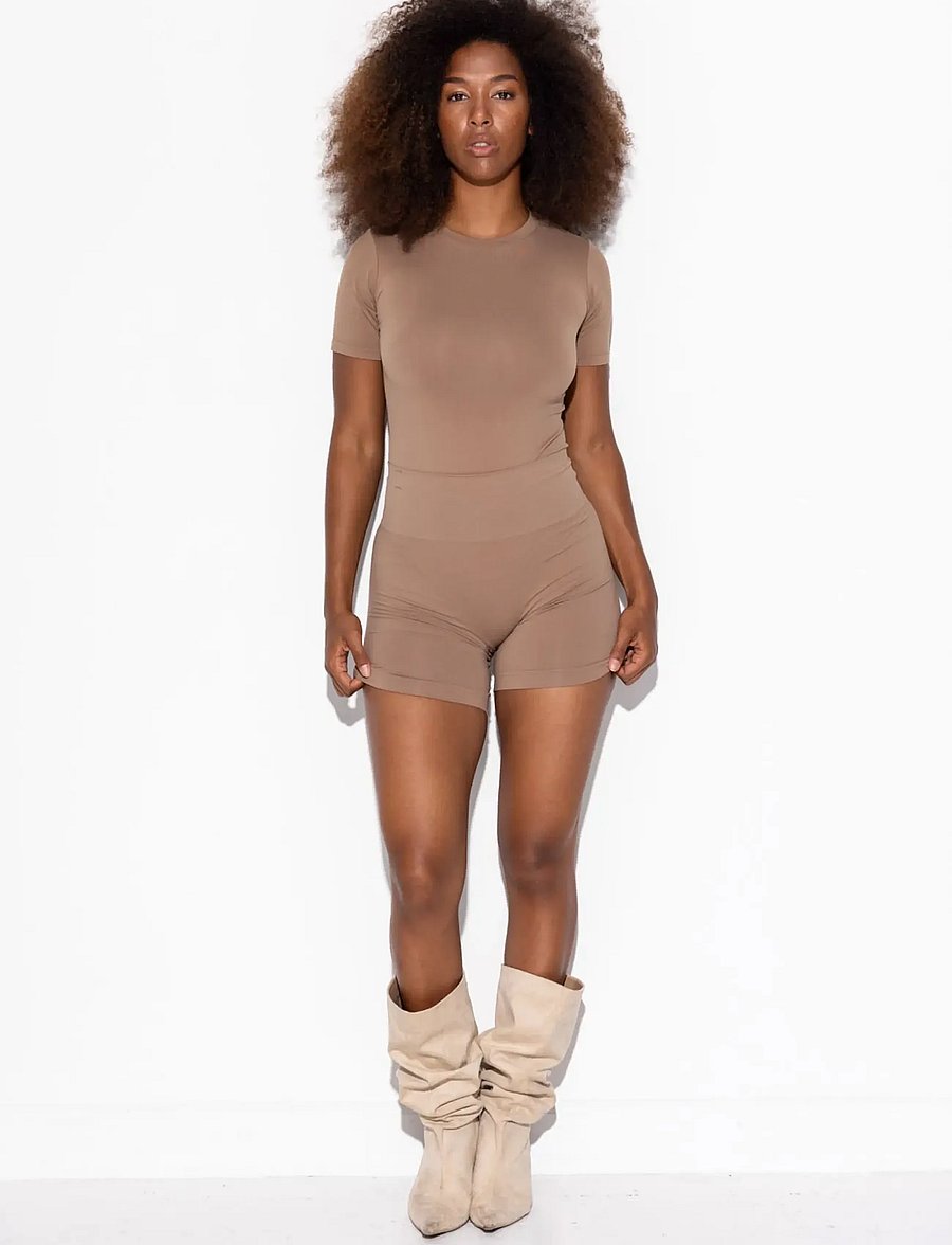 LYKKELAND ateliér - Honest Midwaist - Nougat - nougat - 3