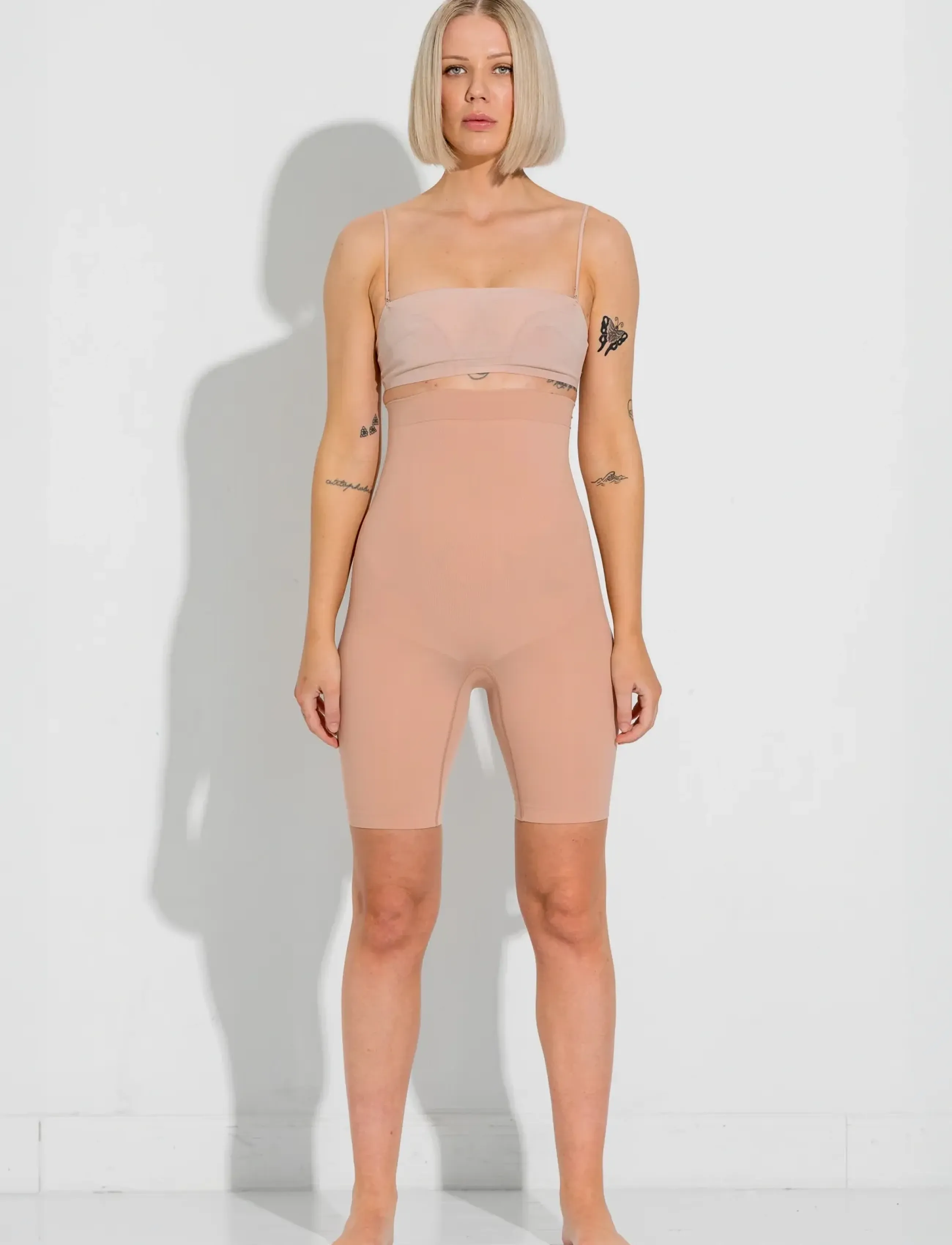 LYKKELAND ateliér - Alturra Highwaist Shaping shorts - Tan - shapewear hosen - tan - 4