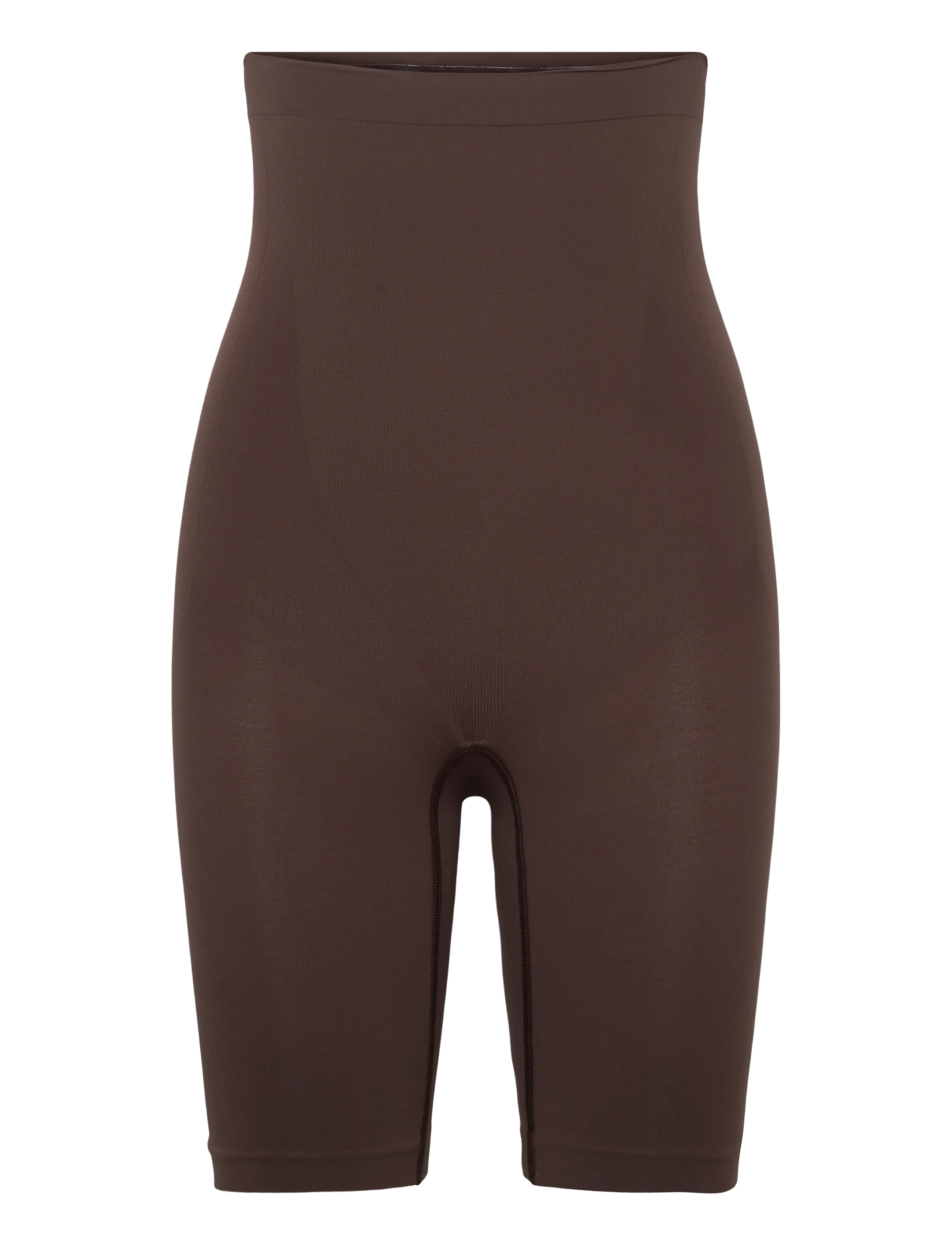 LYKKELAND ateliér Alturra Highwaist Shaping Shorts - Chocolate - Alltags-Style - CHOCOLATE / brown