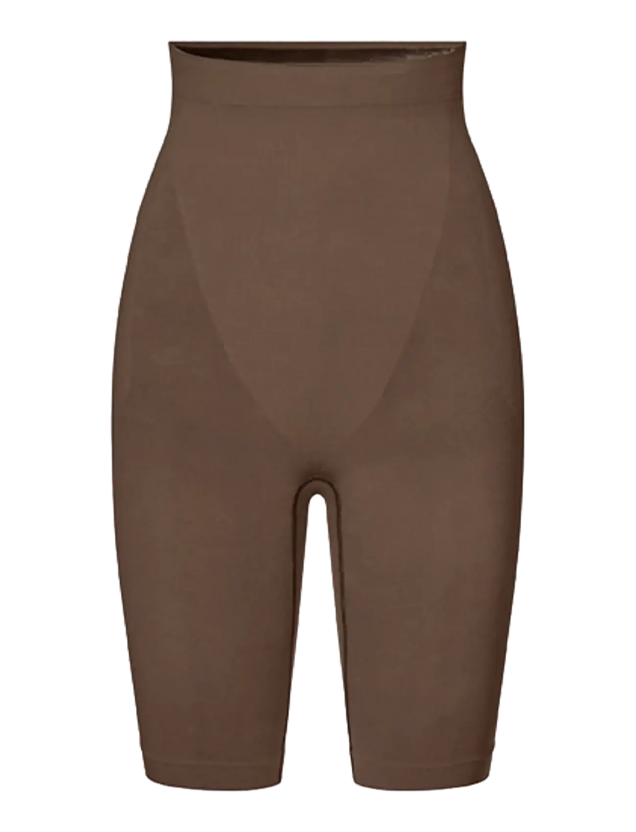 LYKKELAND ateliér Alturra Highwaist Shaping Shorts - Chocolate - Basics - CHOCOLATE / brown