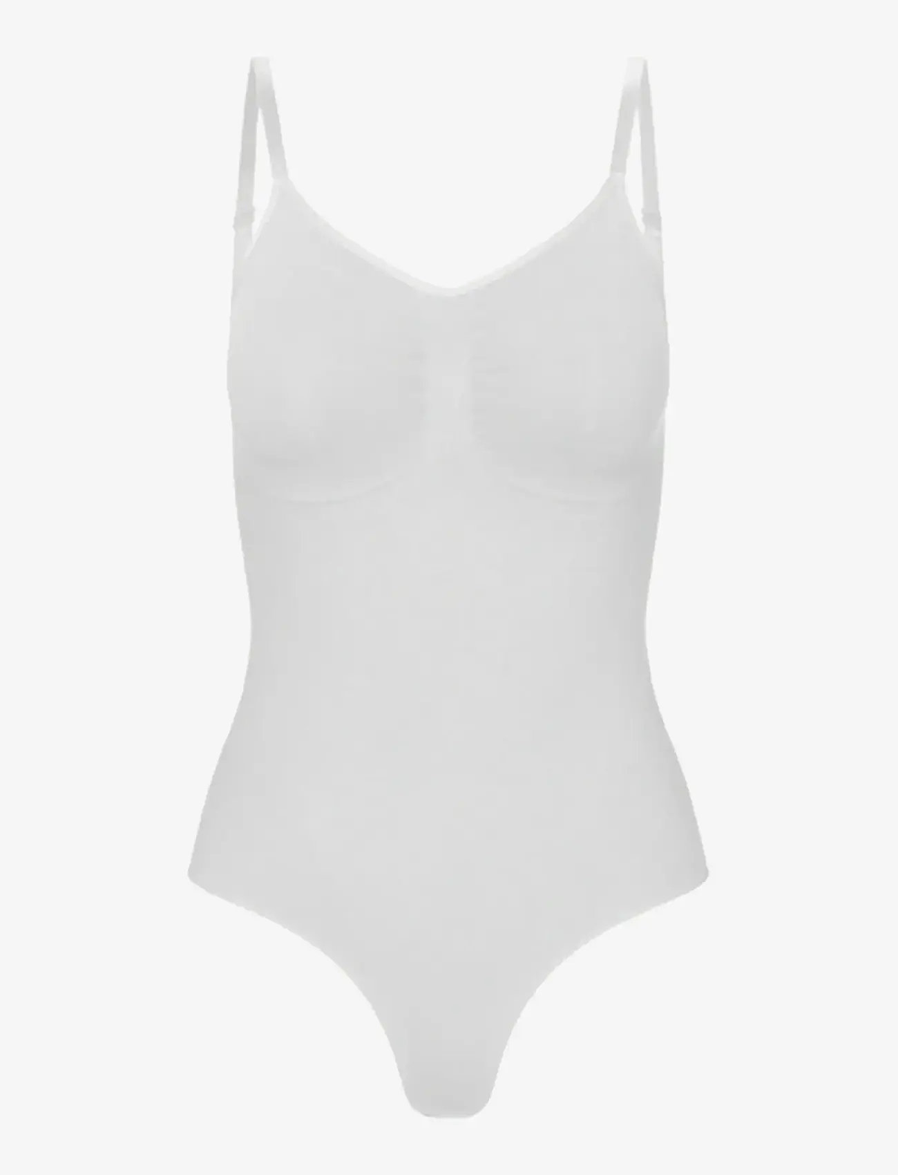LYKKELAND ateliér - Coco Shapewear Bodysuit - White - shaping nederdelar - white - 1