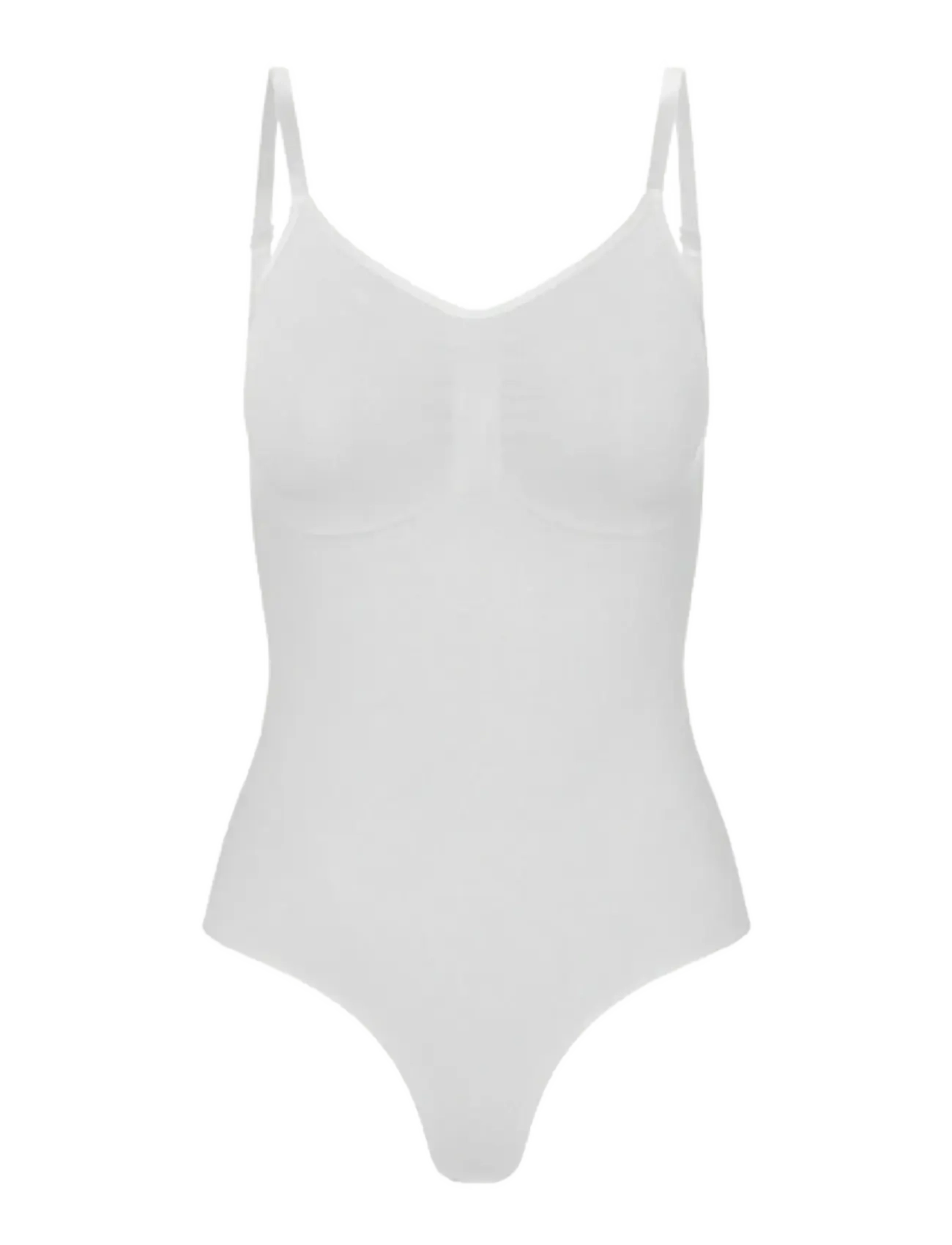 LYKKELAND ateliér Coco Shapewear Bodysuit - White - Shaping överdelar - WHITE / white