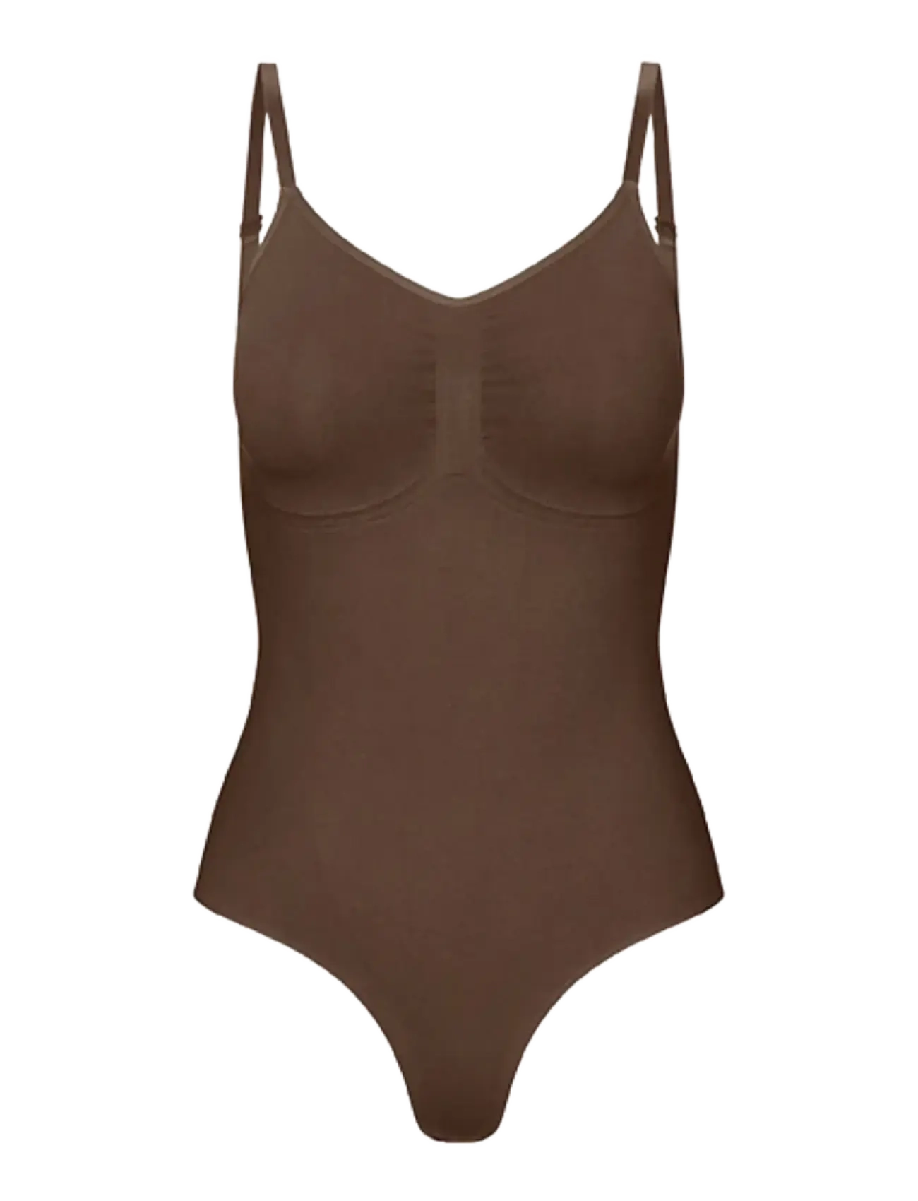 LYKKELAND ATELIÉR Coco Shapewear Bodysuit - Chocolate Braun - 42-46 - Damen
