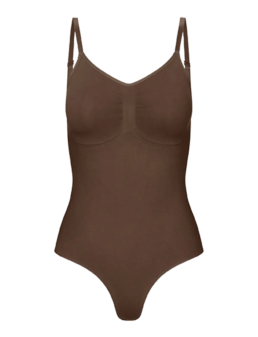 LYKKELAND ateliér - Coco Shapewear Bodysuit - Chocolate - shapewear hosen - chocolate - 1