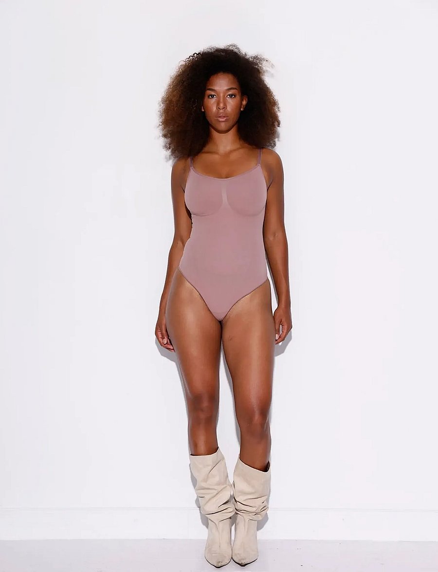 LYKKELAND ateliér - Coco Shapewear Bodysuit - Taupe - taupe - 0