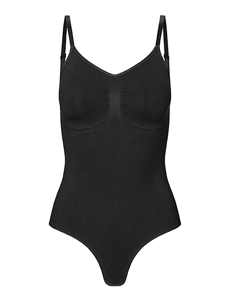 LYKKELAND ateliér - Coco Shapewear Bodysuit - Black - shaping överdelar - black - 1