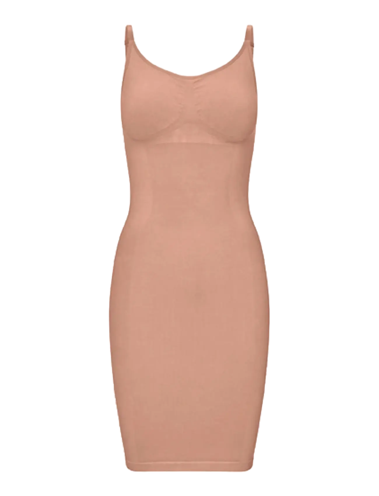 LYKKELAND ateliér Second Skin Slip Dress - Tan - Hverdags stil - TAN / brown