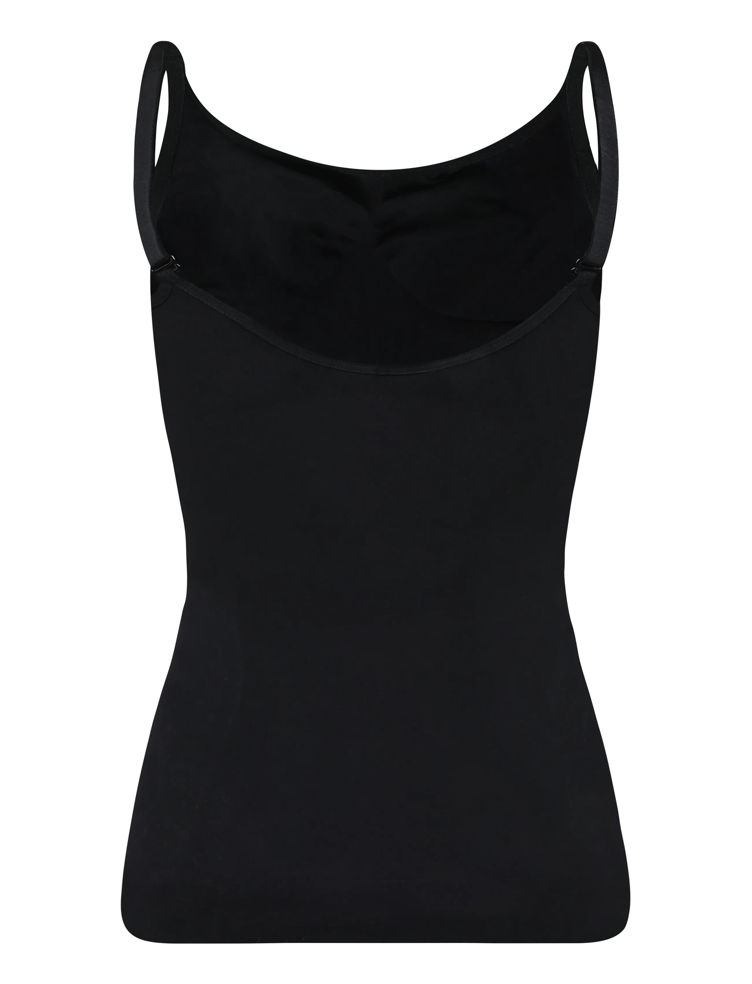 LYKKELAND ateliér - Second Skin Cami Top - Black - toppe - black - 2