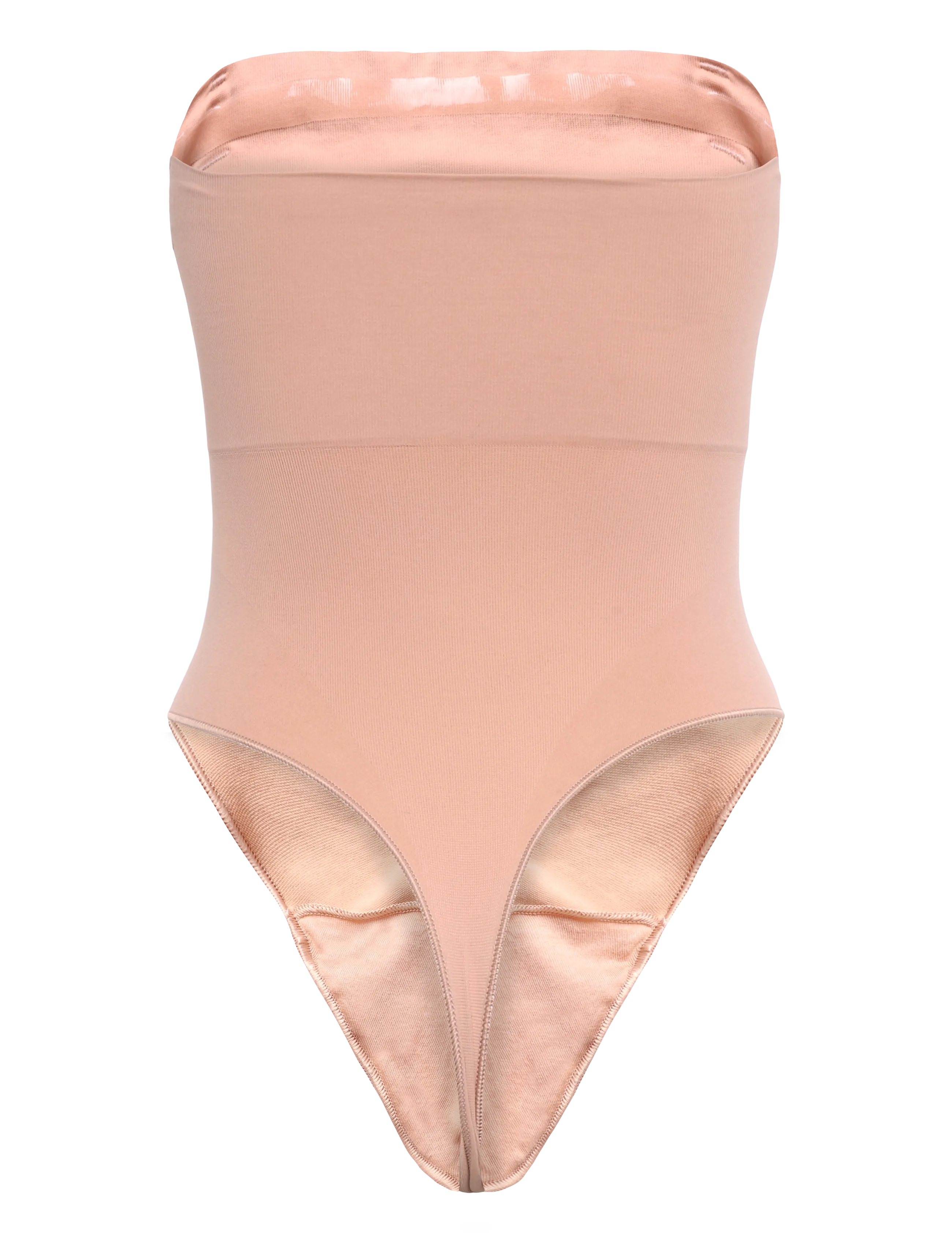 LYKKELAND ateliér - Second Skin High waist thong - Tan - shaping nederdelar - tan - 2