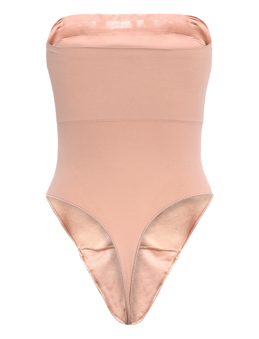 LYKKELAND ateliér - Second Skin High waist thong - Tan - shaping nederdelar - tan - 2
