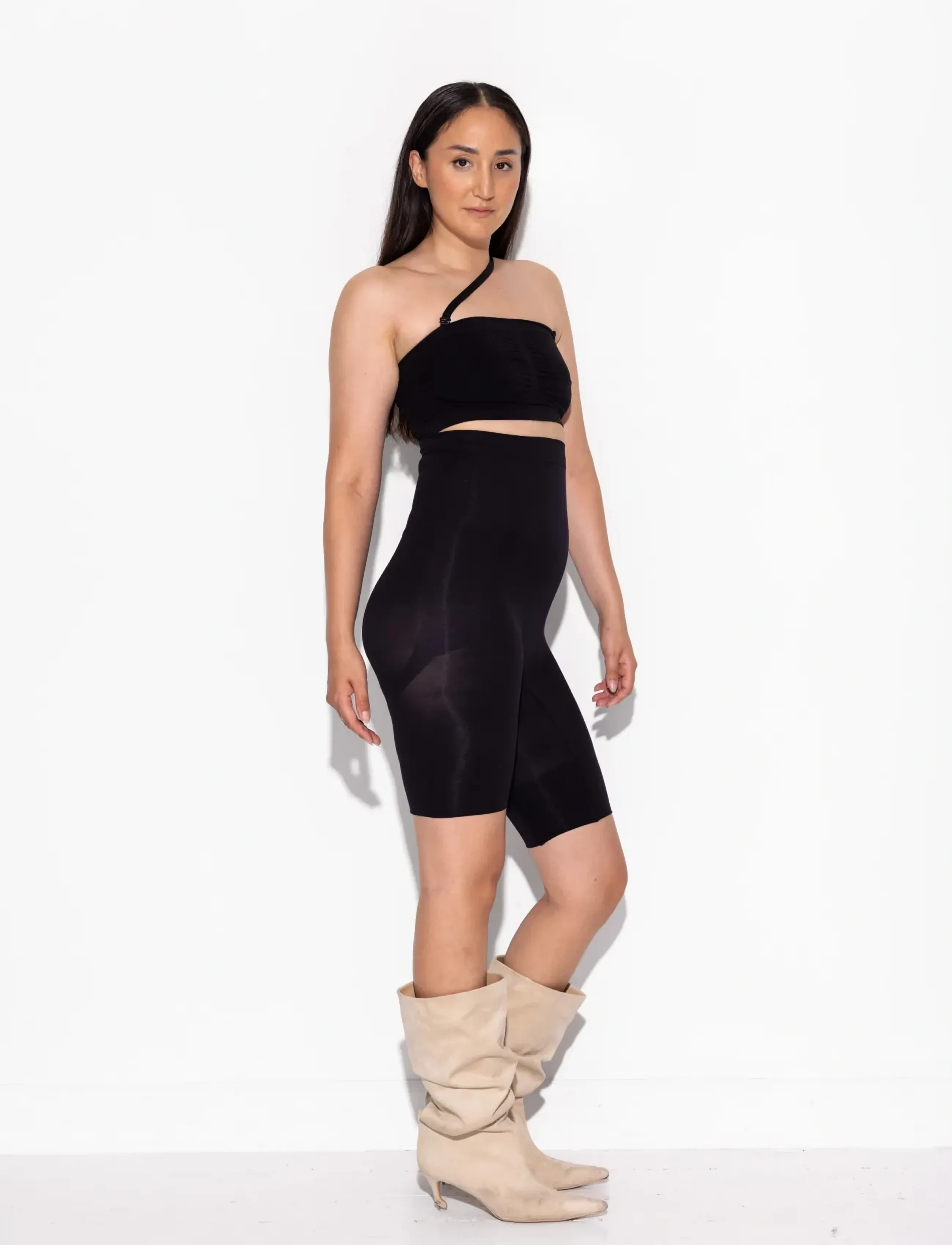 LYKKELAND ateliér - Alfie Shaping Shorts - Black - formende underdele - black - 5