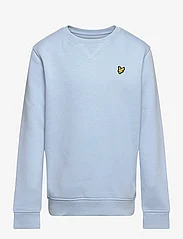 Lyle & Scott Junior - Plain Crew Neck Fleece - sweatshirts - chambray blue - 0