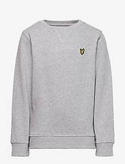 Lyle & Scott Junior - Plain Crew Neck Fleece - sweatshirts - vintage grey heather - 0