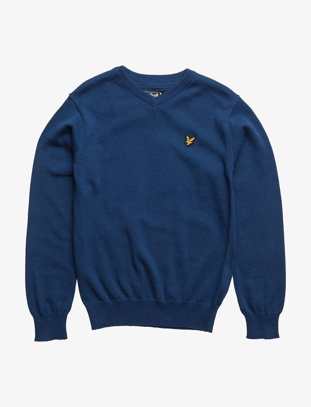 Lyle & Scott Junior - Lyle & Scott Classic V-Neck Jumper - true blue - 0