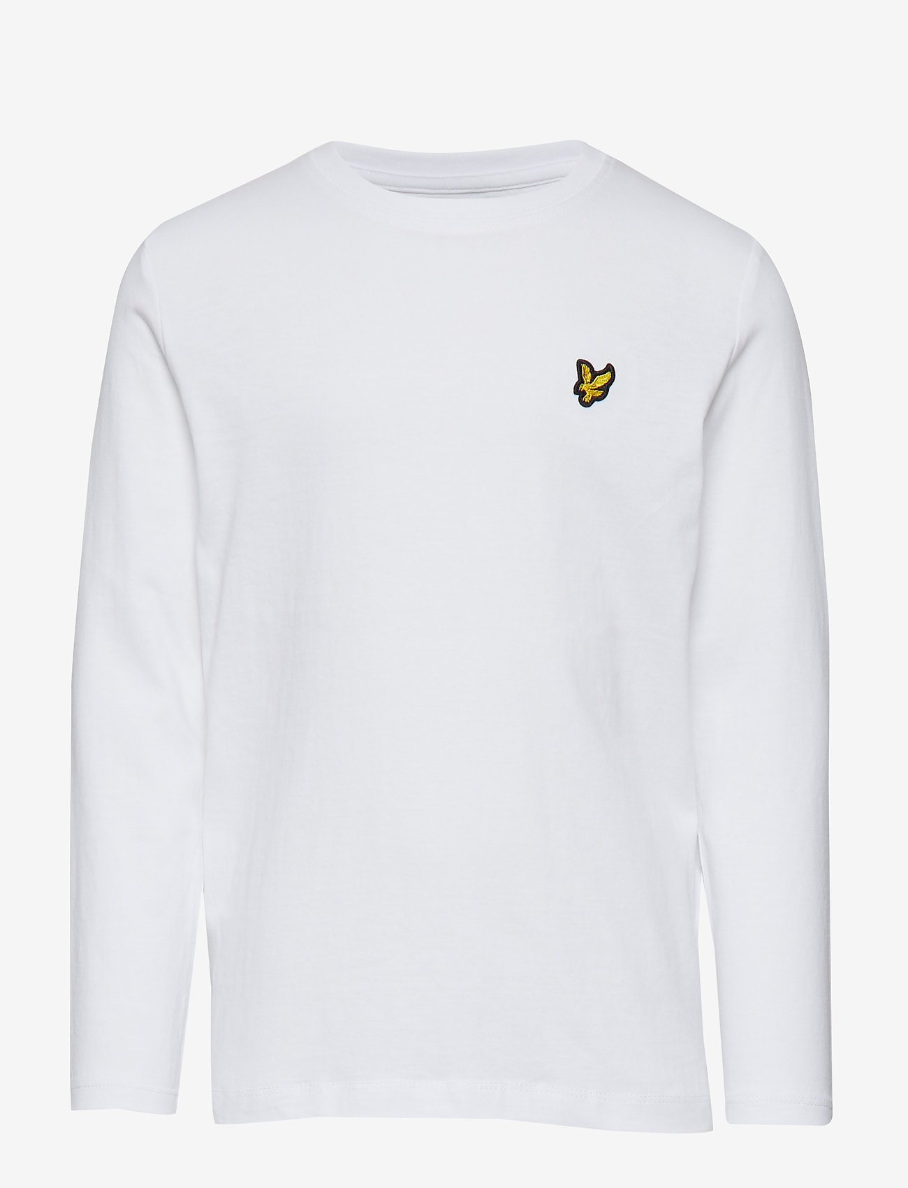 Lyle & Scott Junior - Classic L/S T-Shirt - langærmede t-shirts - bright white - 0