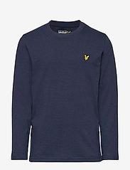 Lyle & Scott Junior - Classic L/S T-Shirt - pitkähihaiset t-paidat - navy blazer - 0