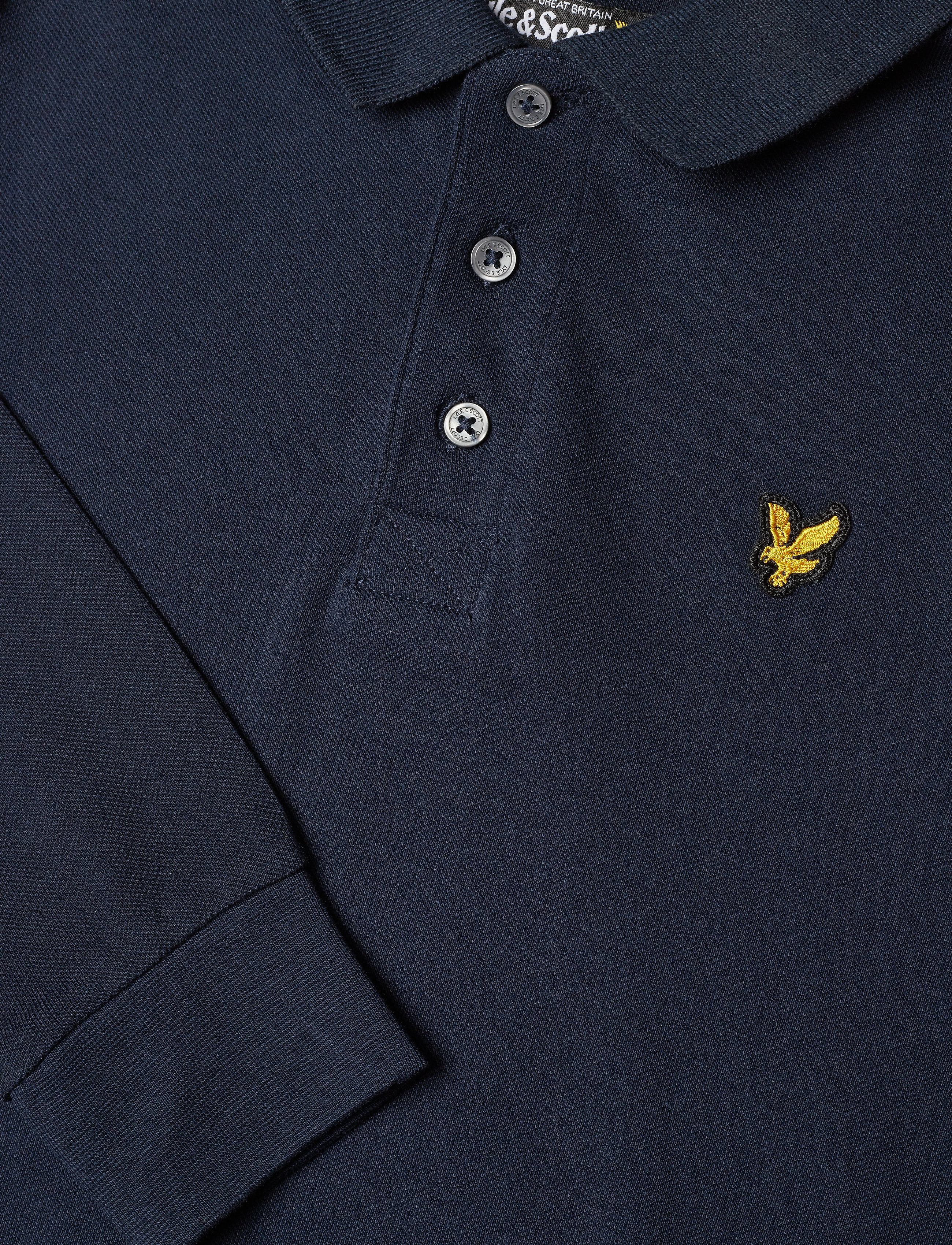 Lyle & Scott Junior - Classic  L/S Polo - navy blazer - 3