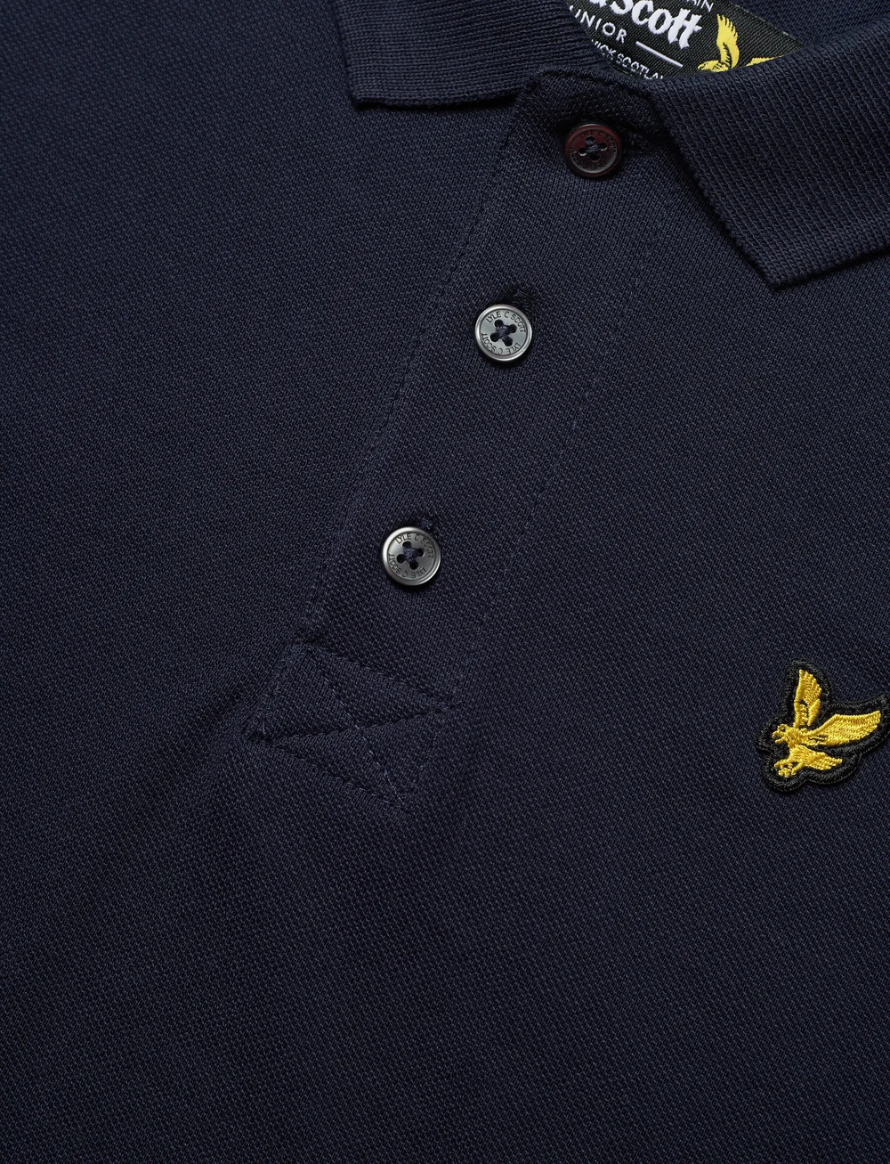 Lyle & Scott Junior - Classic Polo Shirt - kortärmade pikéer - navy - 2
