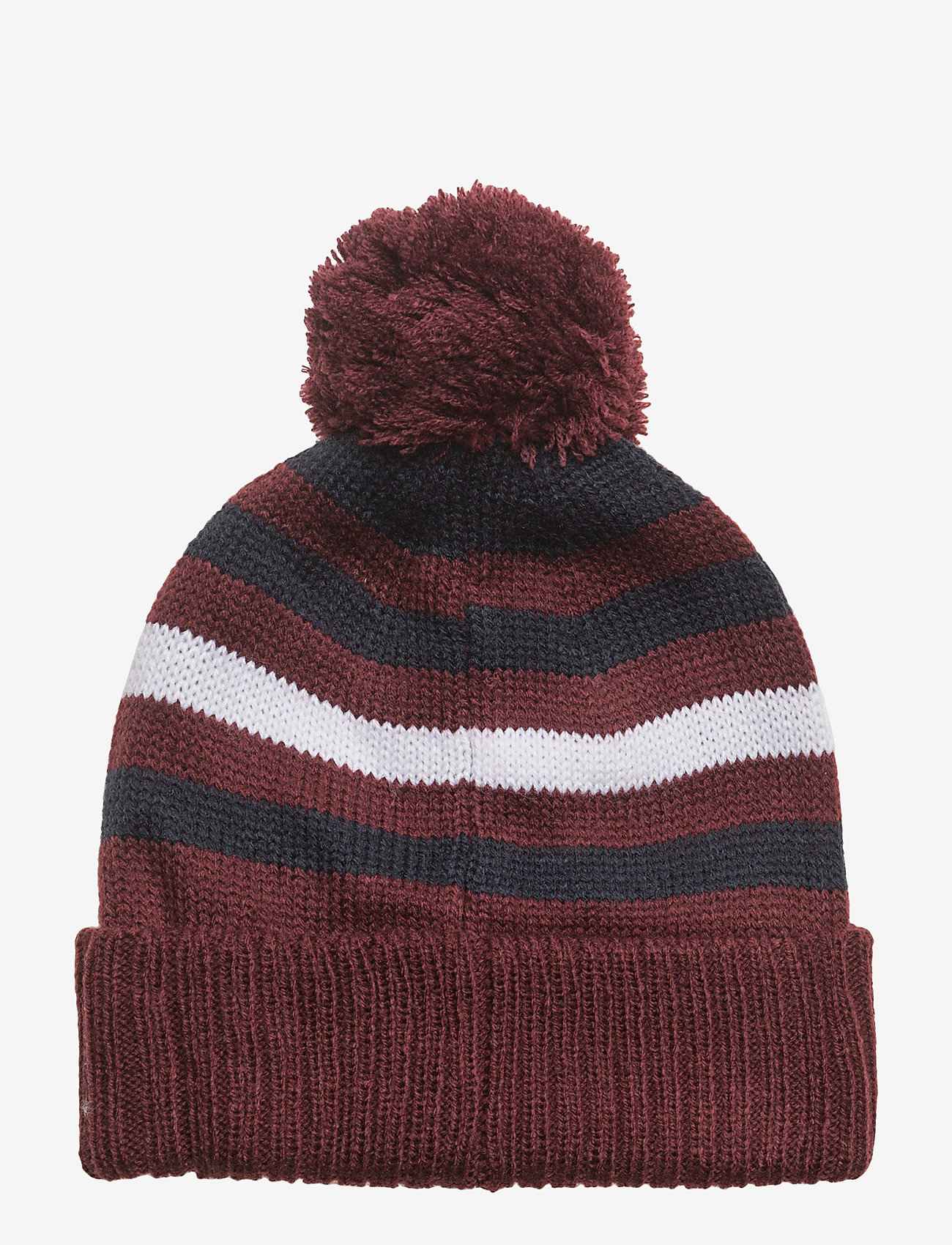 Lyle & Scott Junior - Stripe Beanie and Scarf Set - claret jug - 2