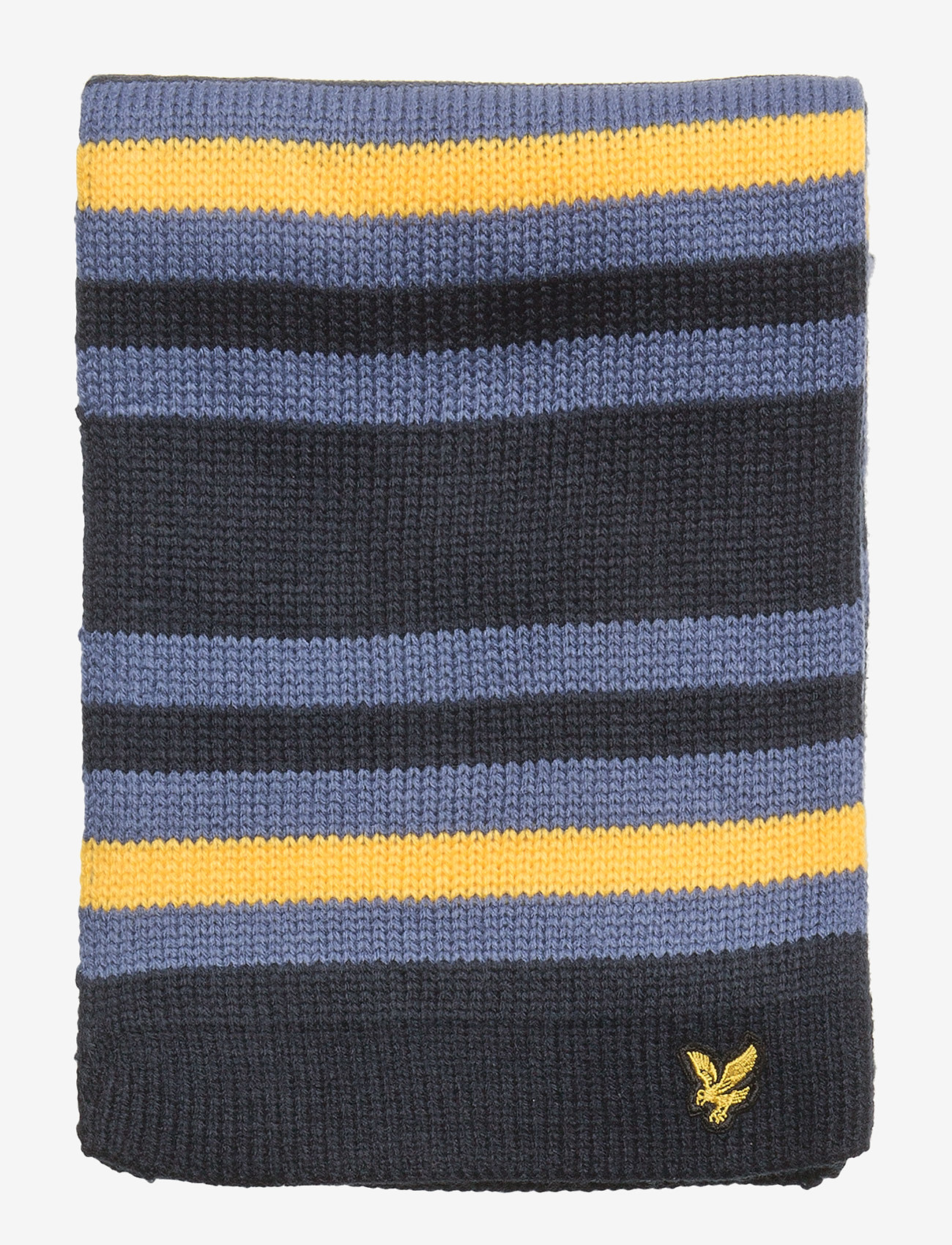 Lyle & Scott Junior - Stripe Beanie and Scarf Set - deep indigo - 2