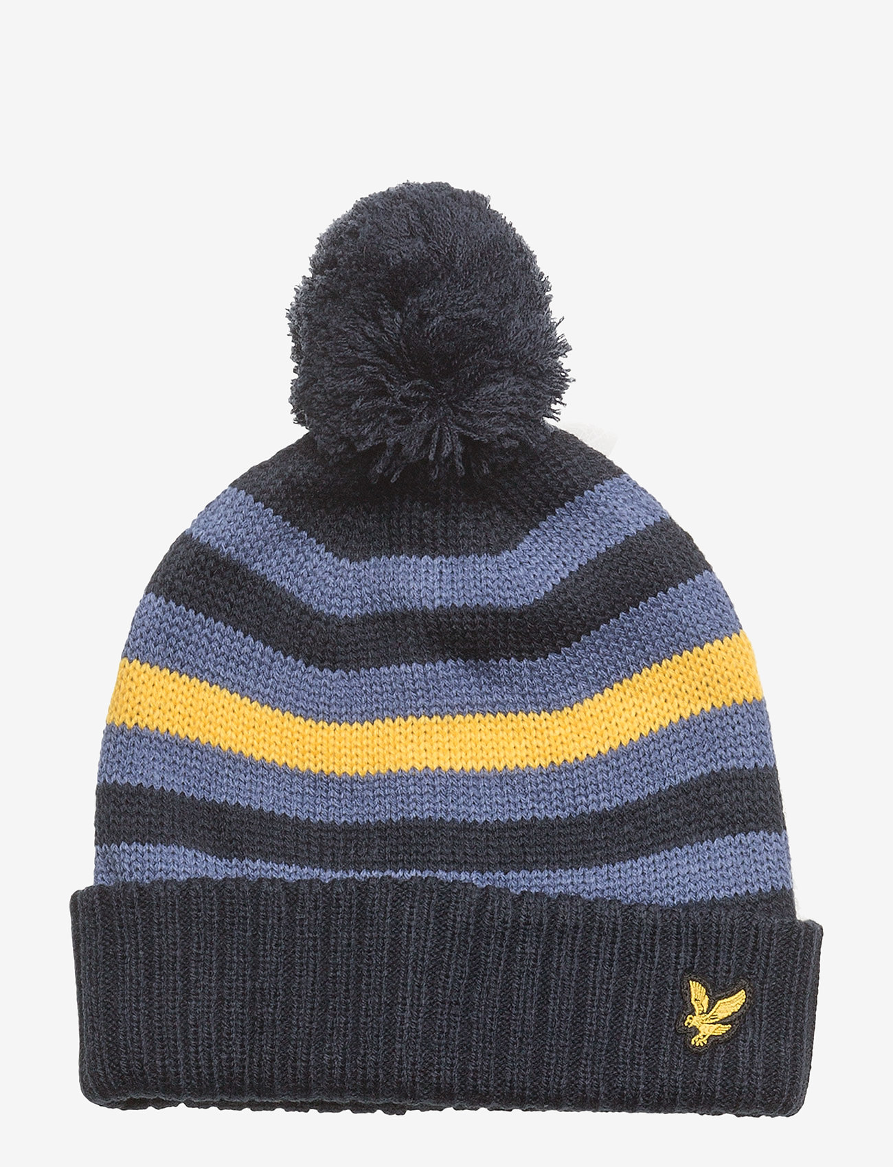 Lyle & Scott Junior - Stripe Beanie and Scarf Set - deep indigo - 3