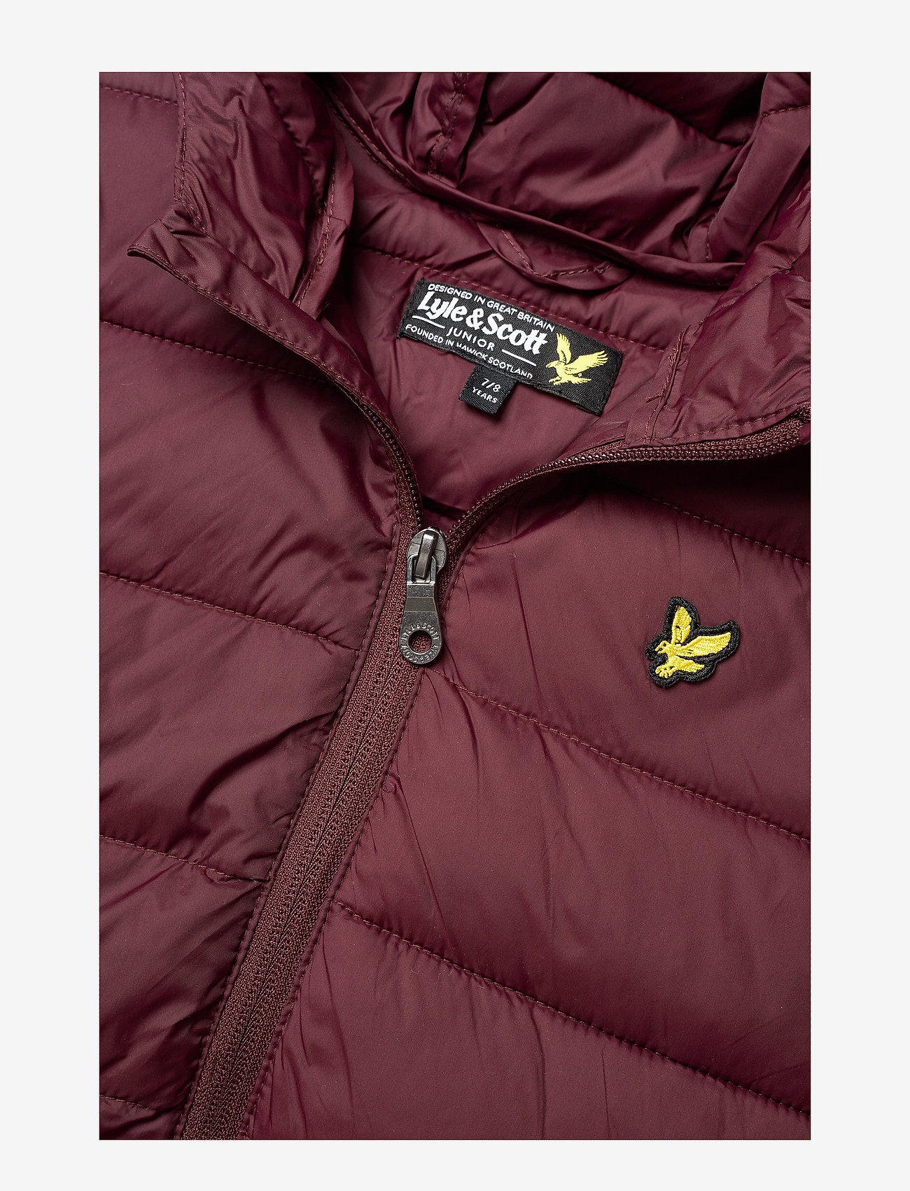 Lyle & Scott Junior - Puffa Jacket - winetasting - 3
