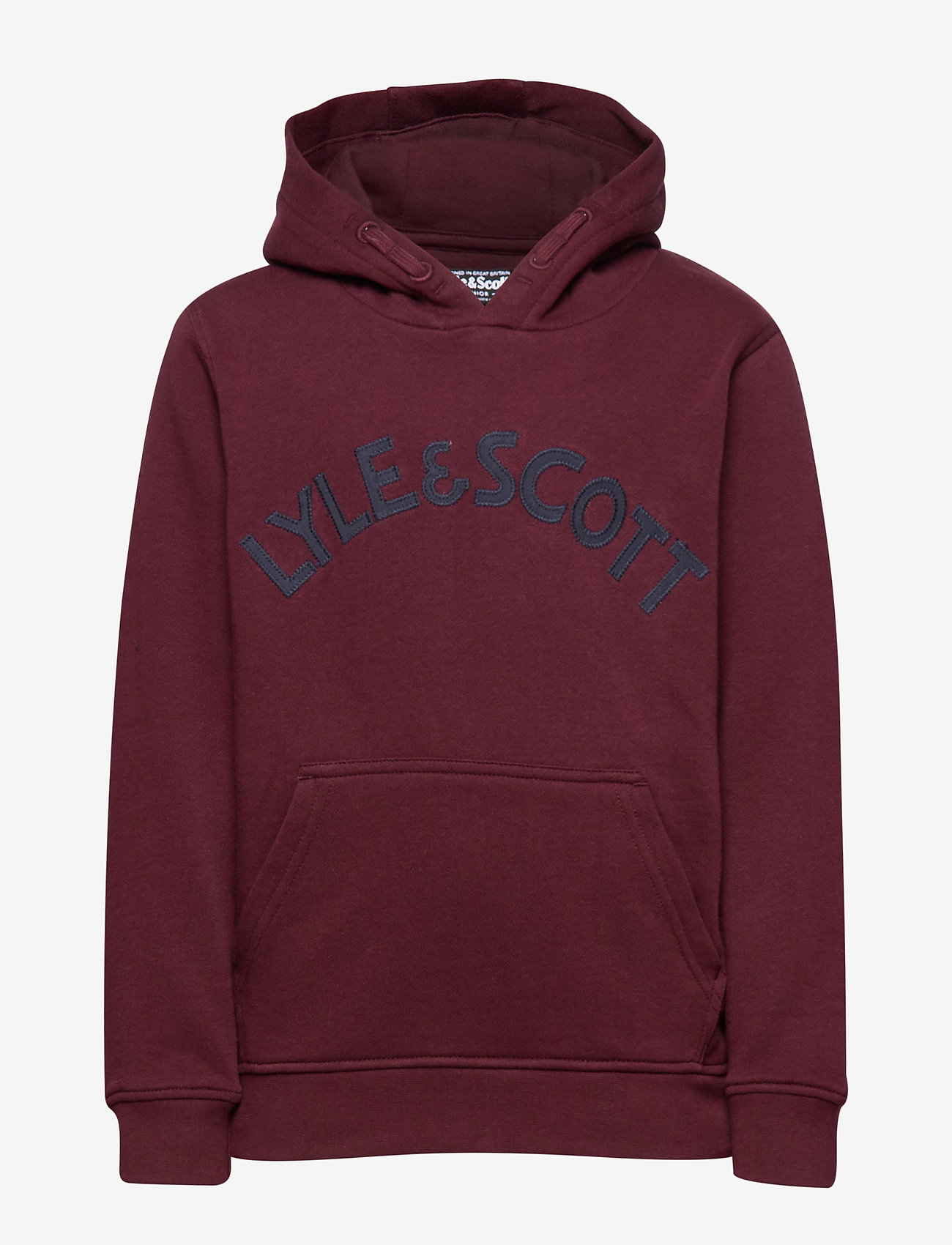 Lyle & Scott Junior - L&S Logo OTH Hoody - winetasting - 0