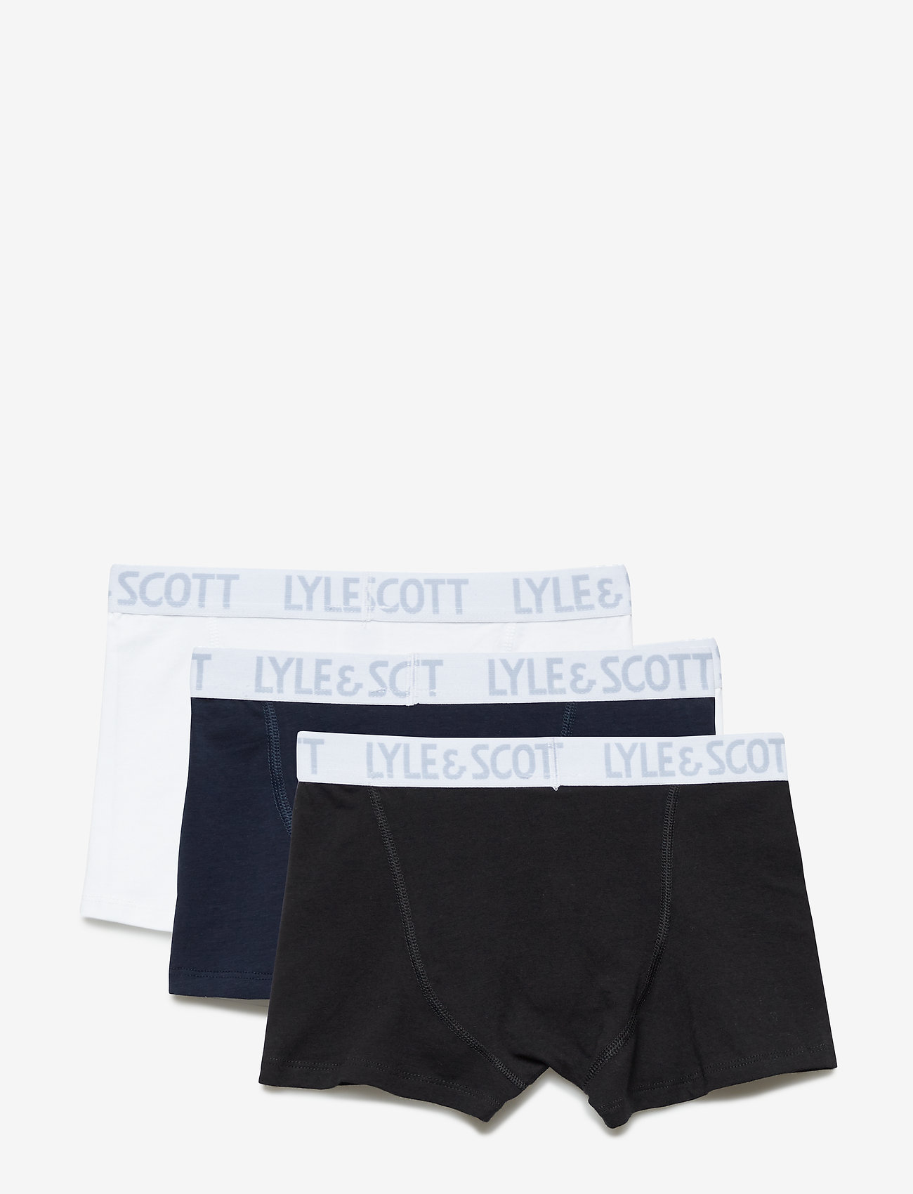 Lyle & Scott Junior - Solid 3 Pair Boxers - multi coloured - 1