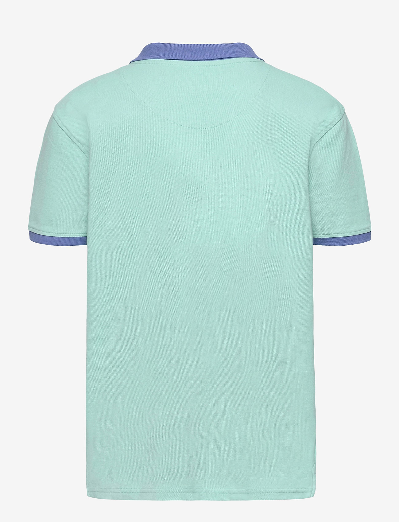 Lyle & Scott Junior - Ringer Polo Shirt - aqua sky - 1