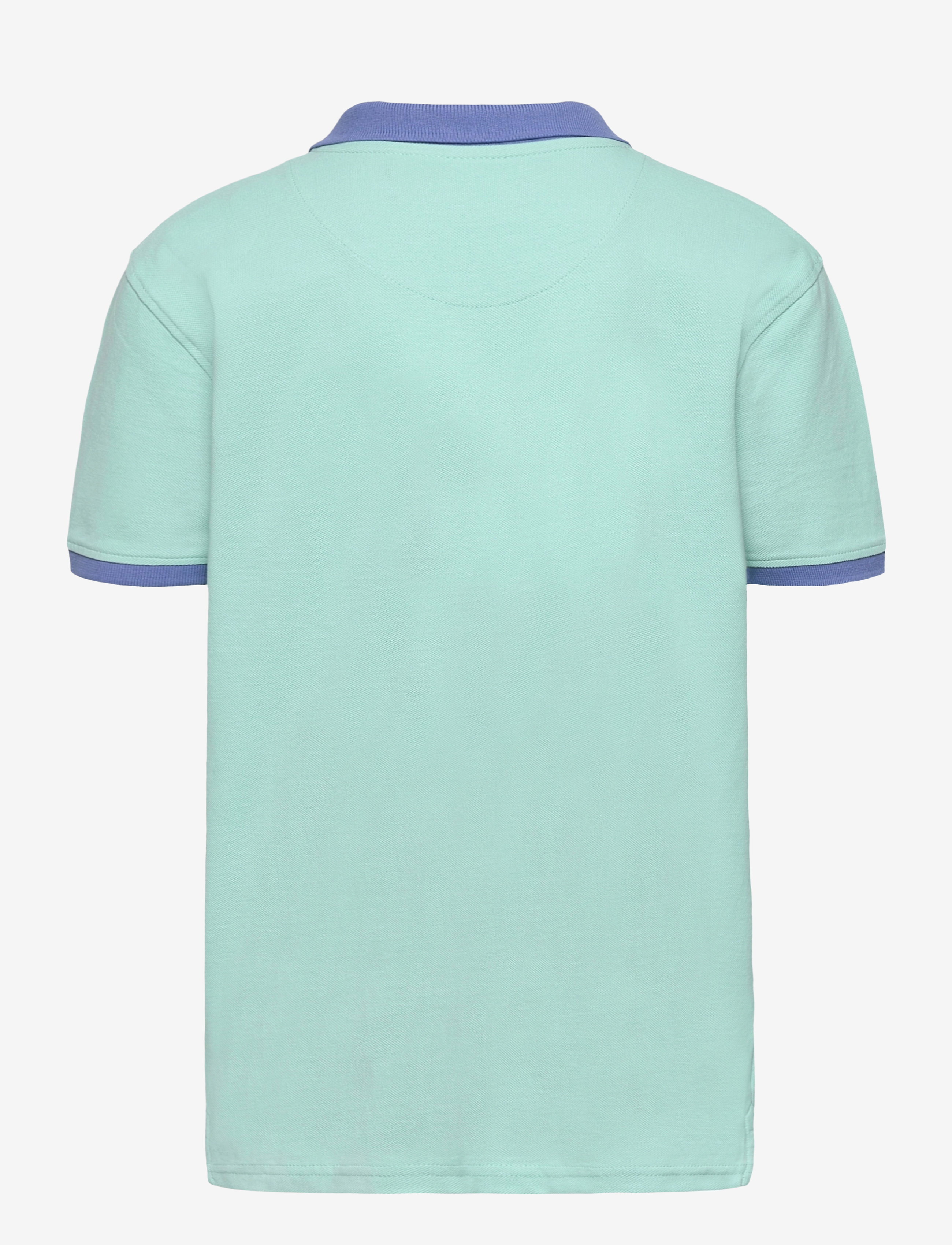 Lyle & Scott Junior - Ringer Polo Shirt - aqua sky - 1