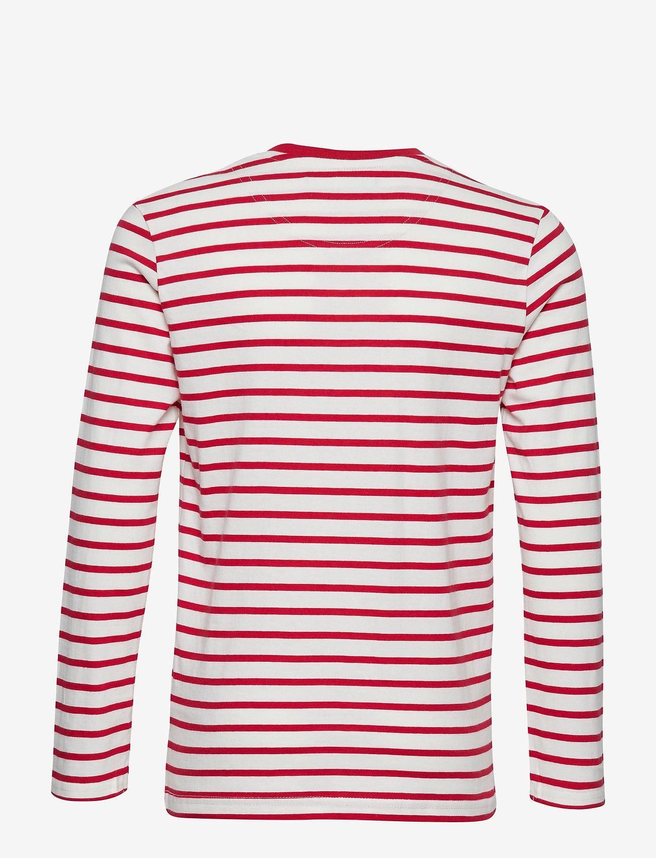 Lyle & Scott Junior - LS Breton Stripe Tee - royal red - 1