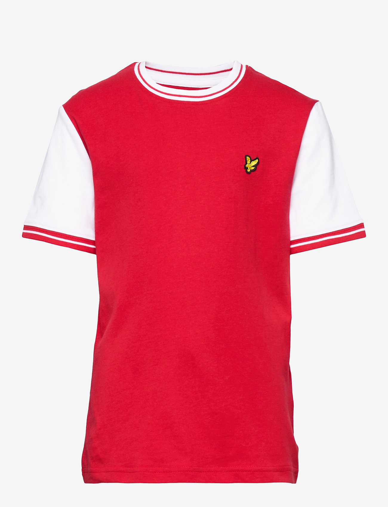 Lyle & Scott Junior - Tipped T-Shirt - tango red - 0