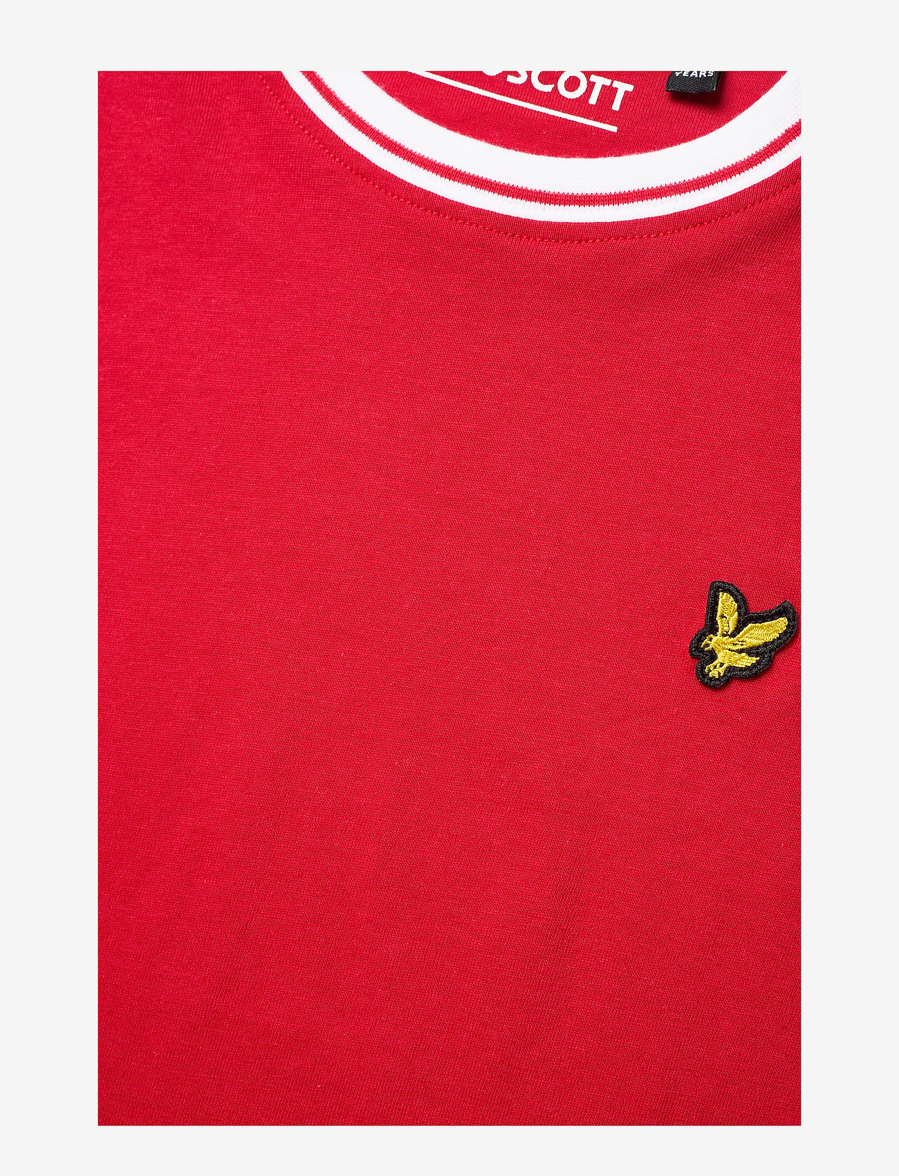 Lyle & Scott Junior - Tipped T-Shirt - tango red - 2