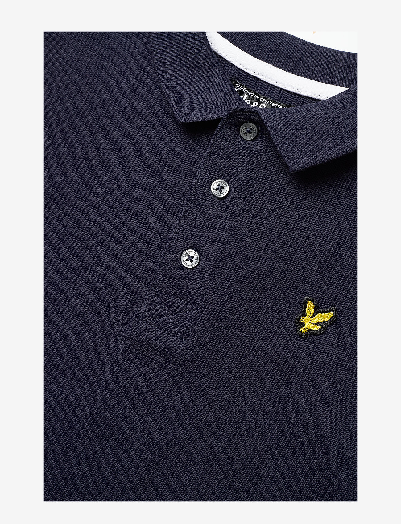 Lyle & Scott Junior - Contrast Band Polo Shirt - navy blazer - 2