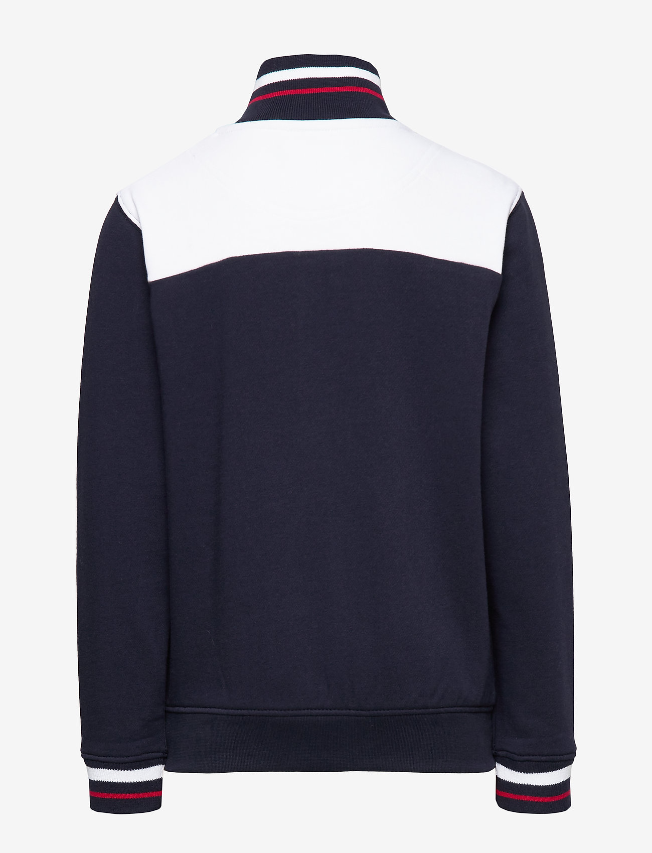 Lyle & Scott Junior - Tipped Funnel Neck Sweat Jacket - navy blazer - 1