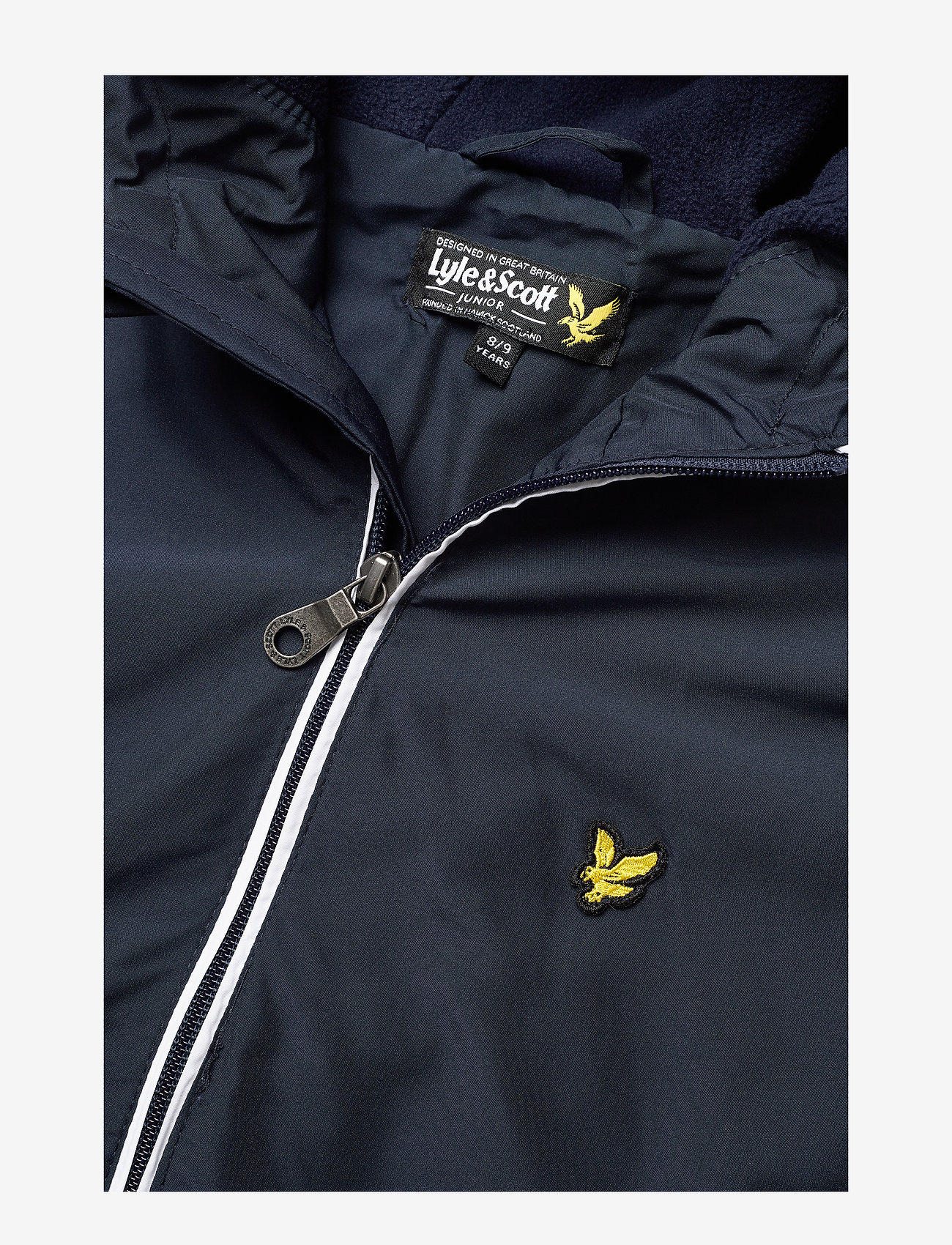 Lyle & Scott Junior - Colour Block Jacket - navy blazer - 3