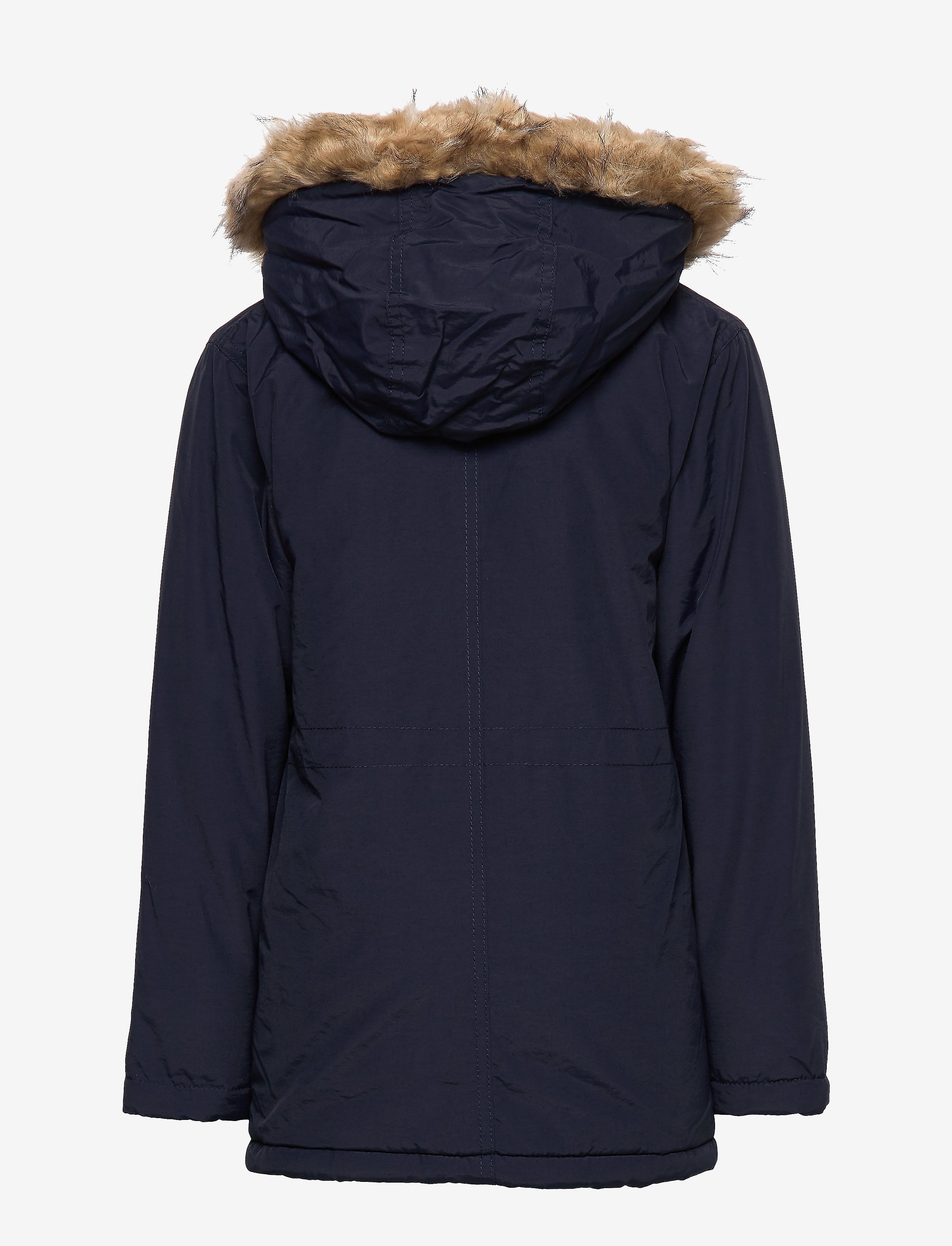Lyle & Scott Junior - Winter Weight Micro Fleece Lined Parka - navy blazer - 2