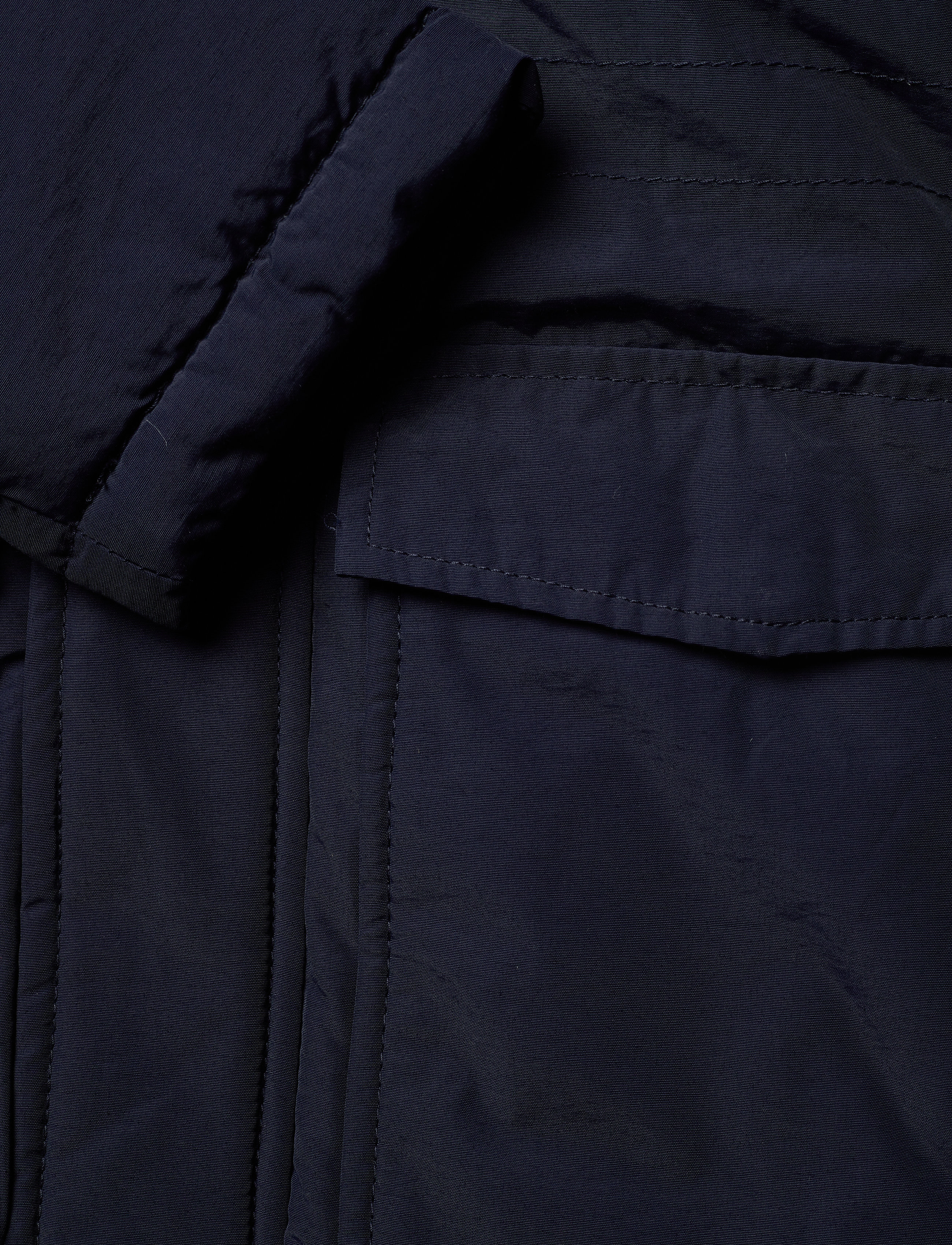 Lyle & Scott Junior - Winter Weight Micro Fleece Lined Parka - navy blazer - 4