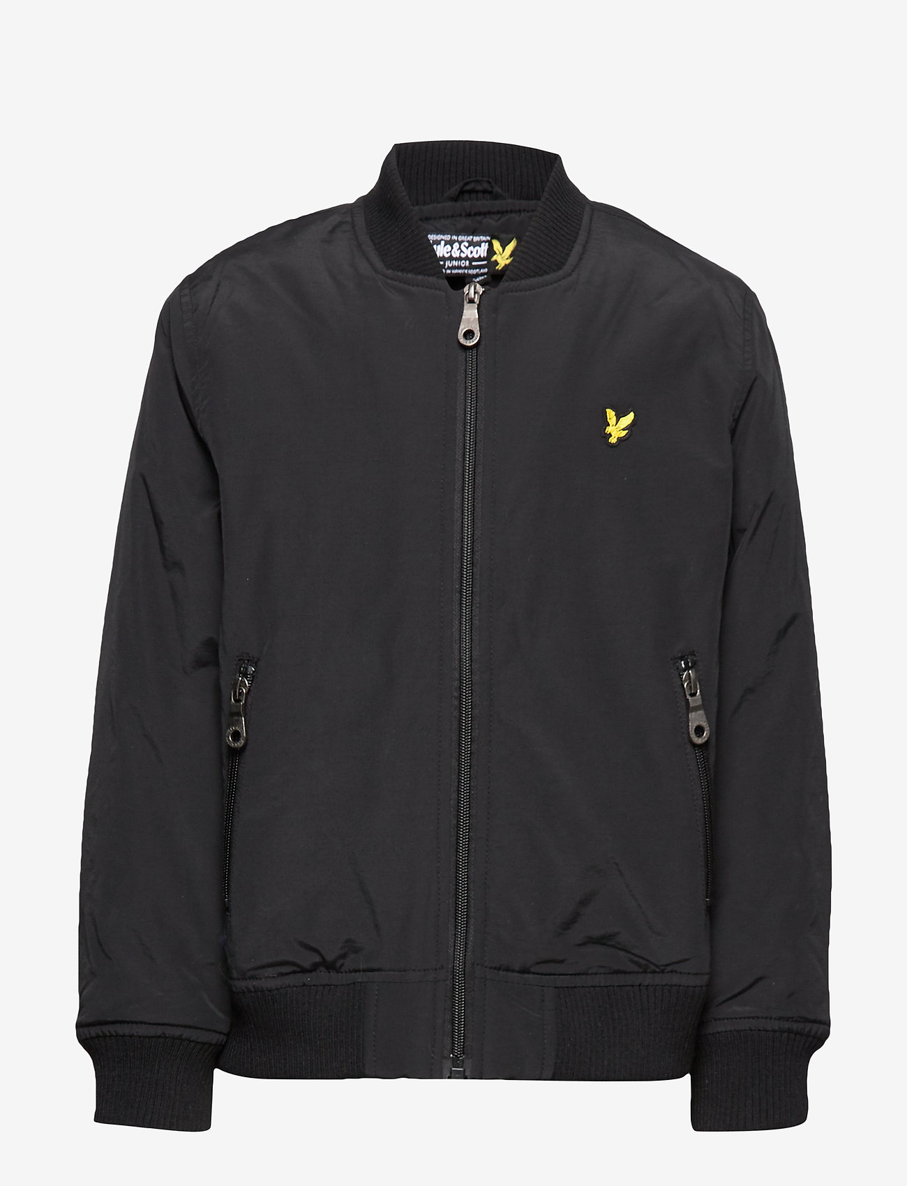 Lyle & Scott Junior - Wadded Bomber Jacket - black - 0