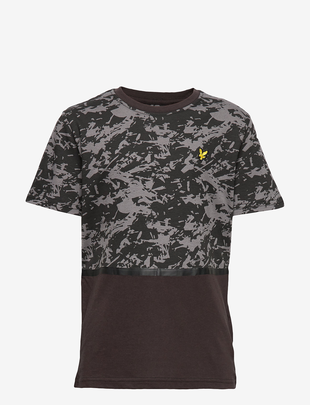 Lyle & Scott Junior - AOP Block T-Shirt - black - 0