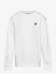Lyle & Scott Junior - Classic Crew Neck LB - sportiska stila džemperi - bright white - 0
