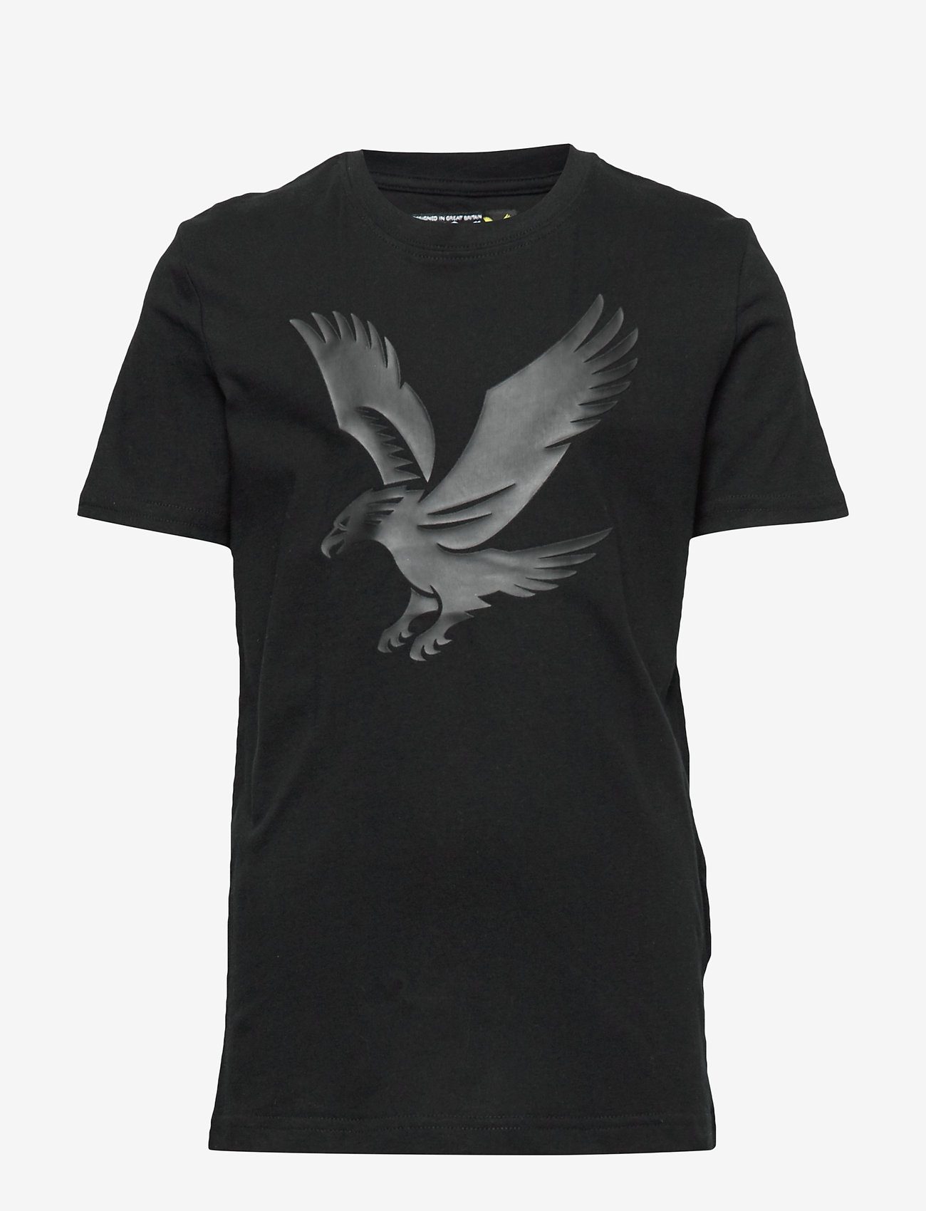 Lyle & Scott Junior - Tonal Eagle Logo T-Shirt - black - 0