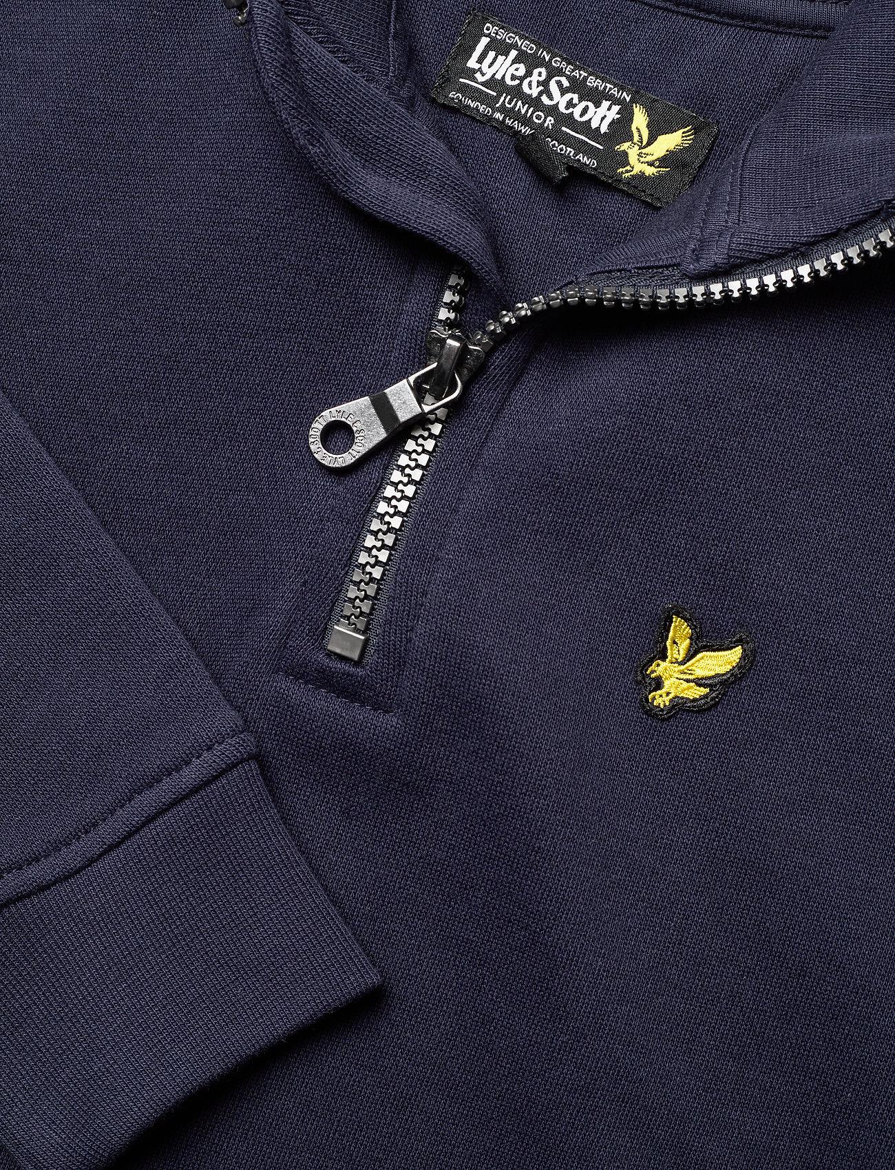 Lyle & Scott Junior - Funnel Neck 43558 Zip BB - navy blazer - 2