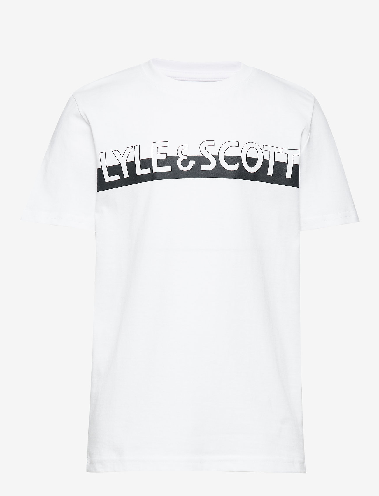 Lyle & Scott Junior - Block Logo T-Shirt - bright white - 0